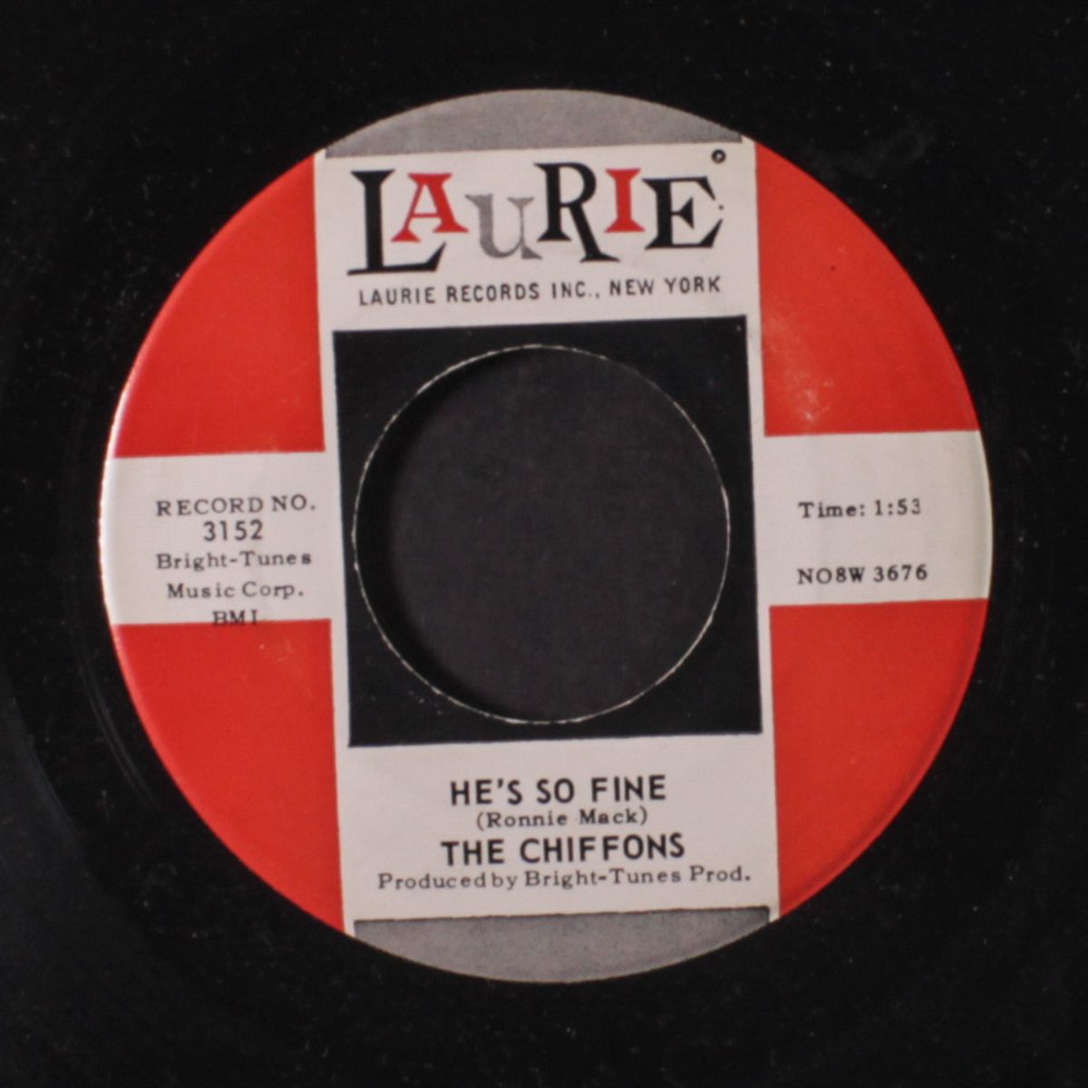 he's so fine / oh my lover by CHIFFONS