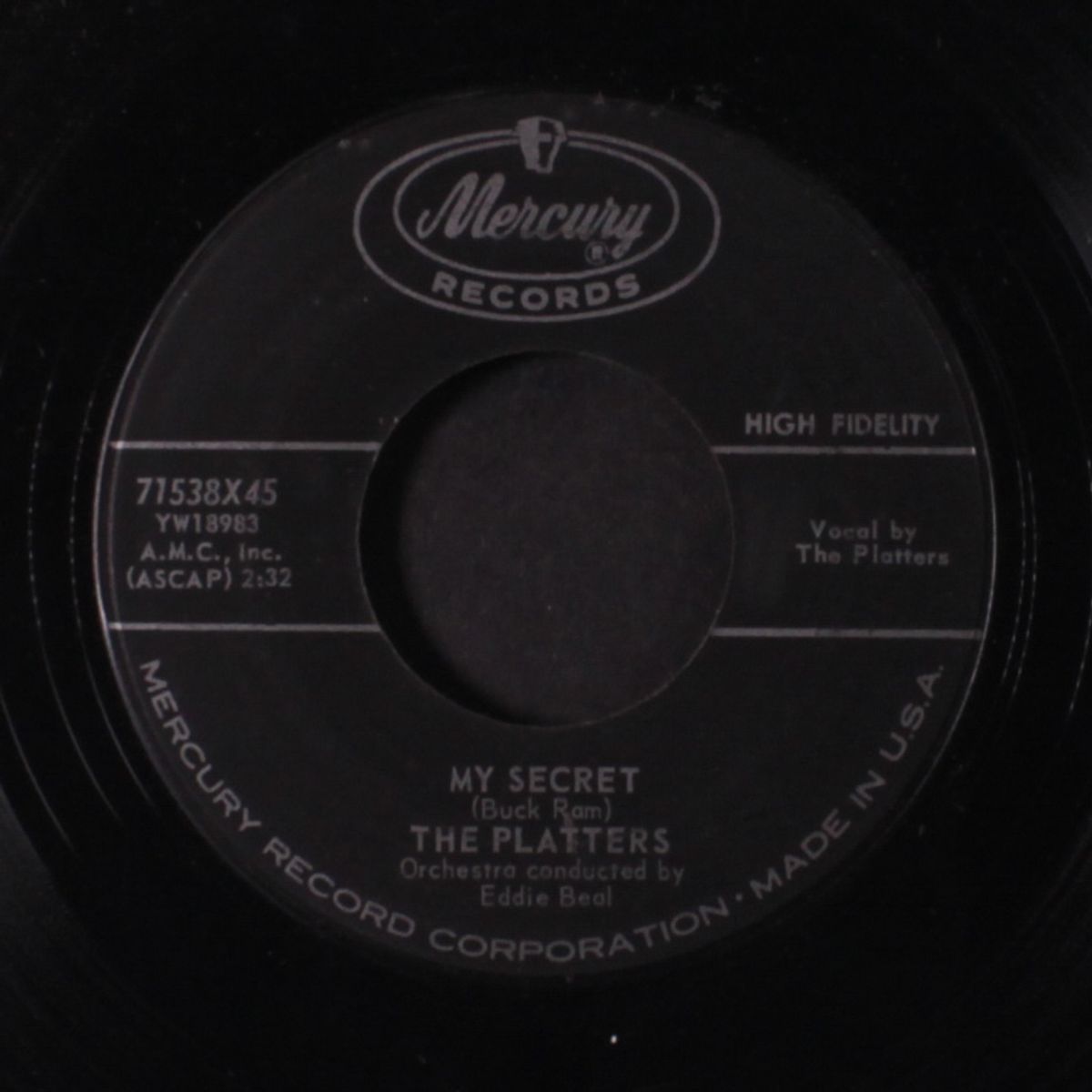 my secret / what does it matter by PLATTERS