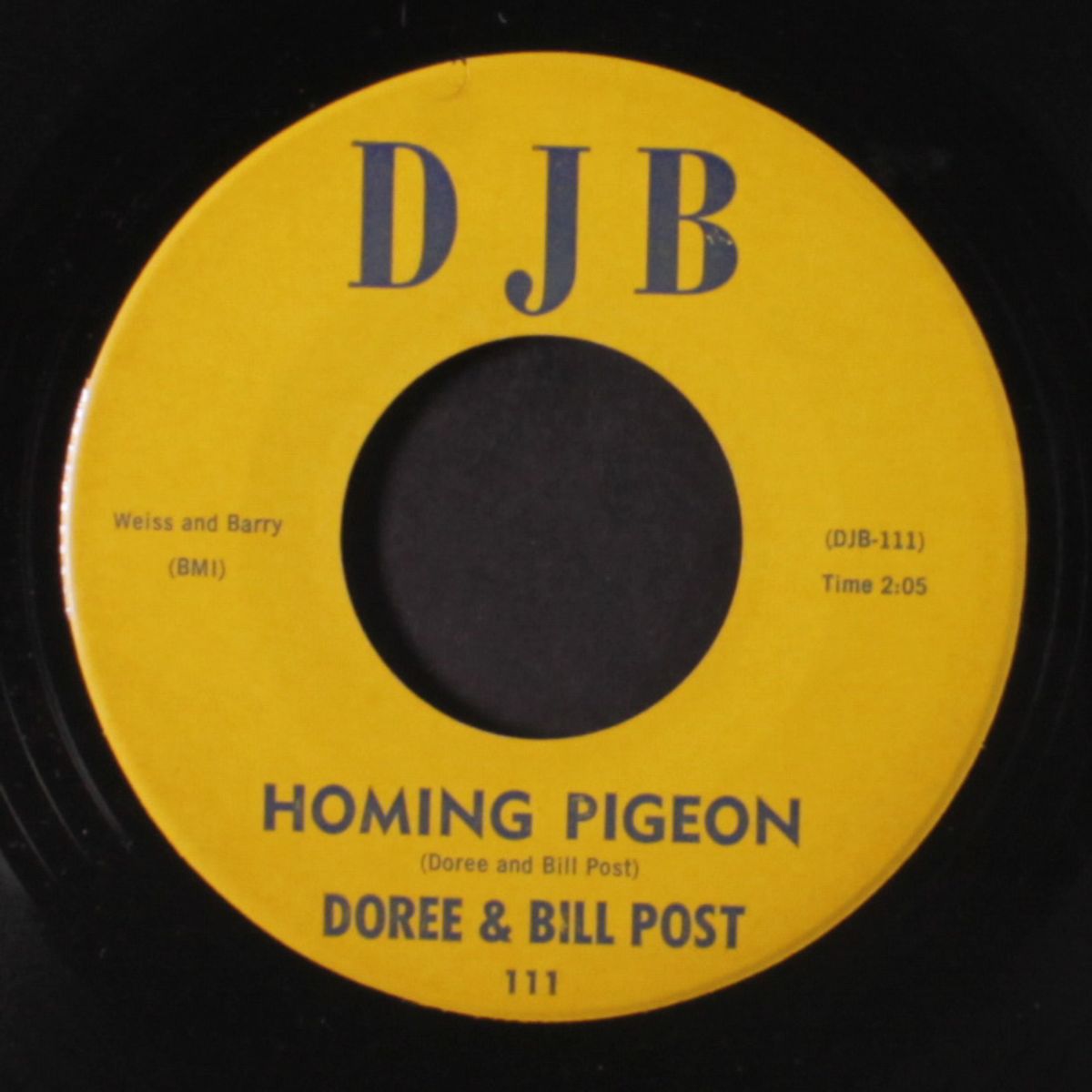 walk away / homing pigeon by DOREE &amp; BILL POST