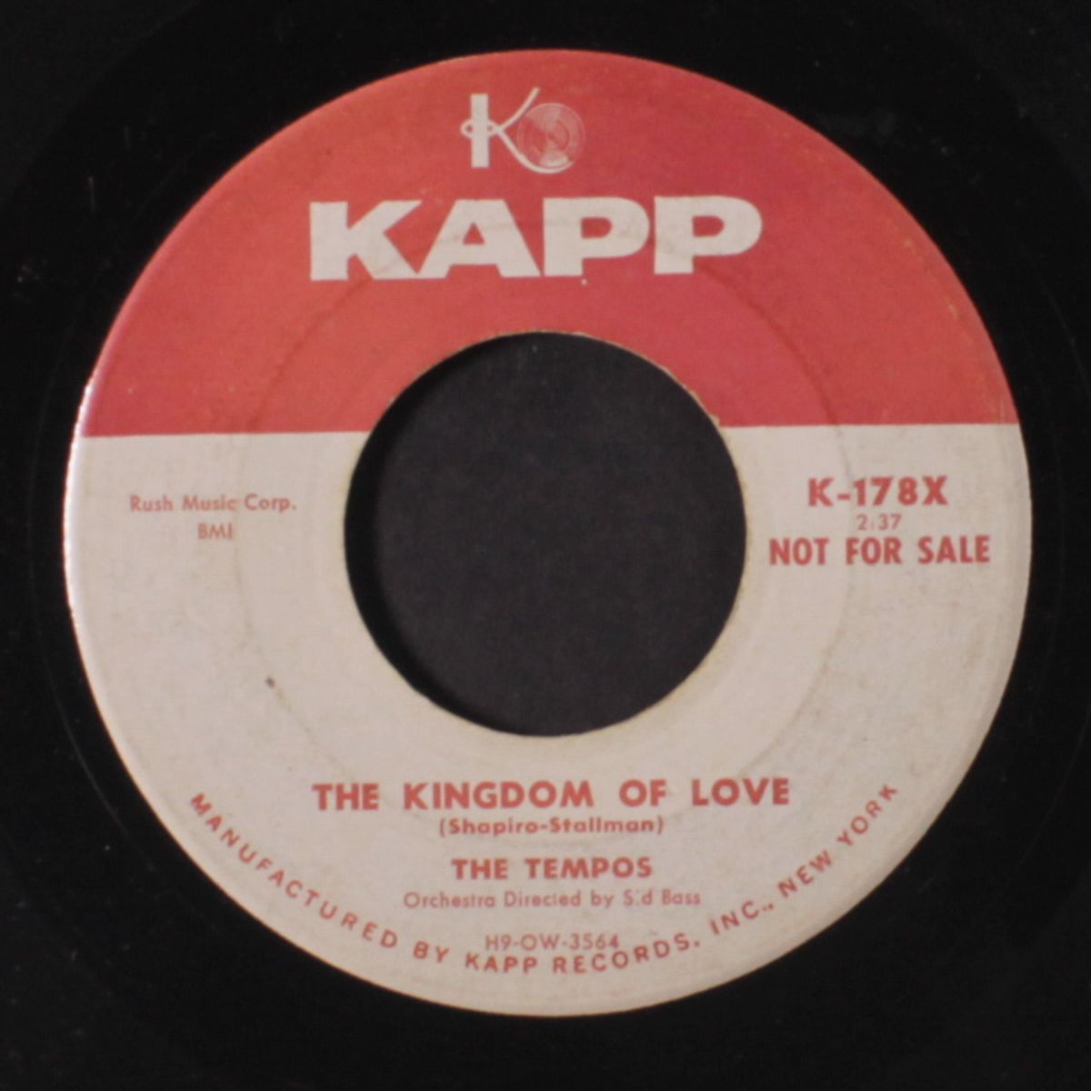 kingdom of love / that's what you do to me by TEMPOS