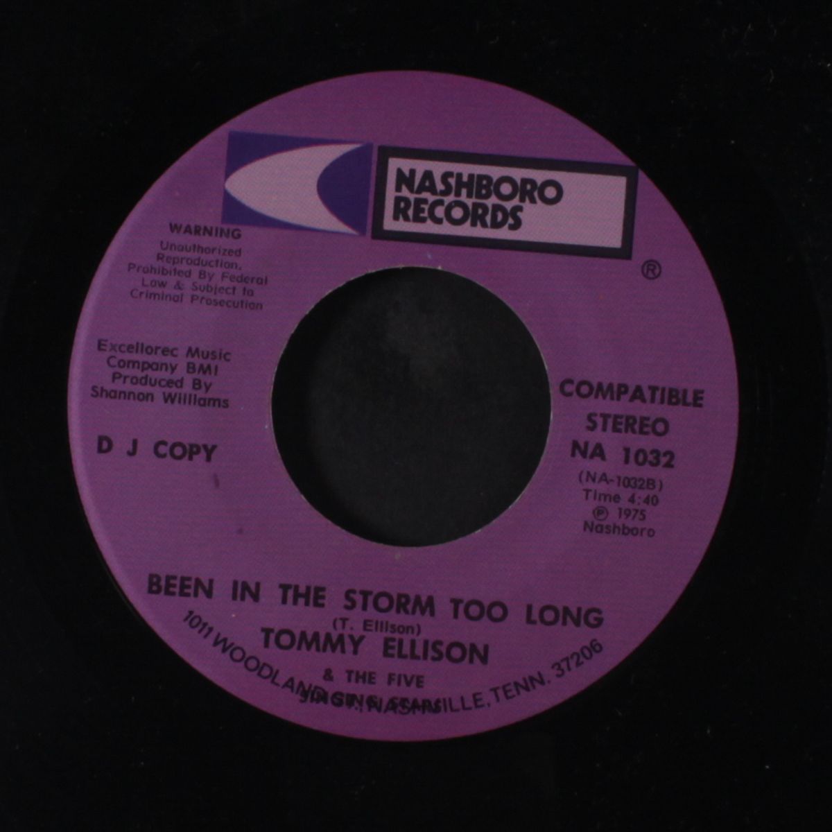 finally got myself together / been in the storm too long by TOMMY ELLISON & FIVE SINGING STARS
