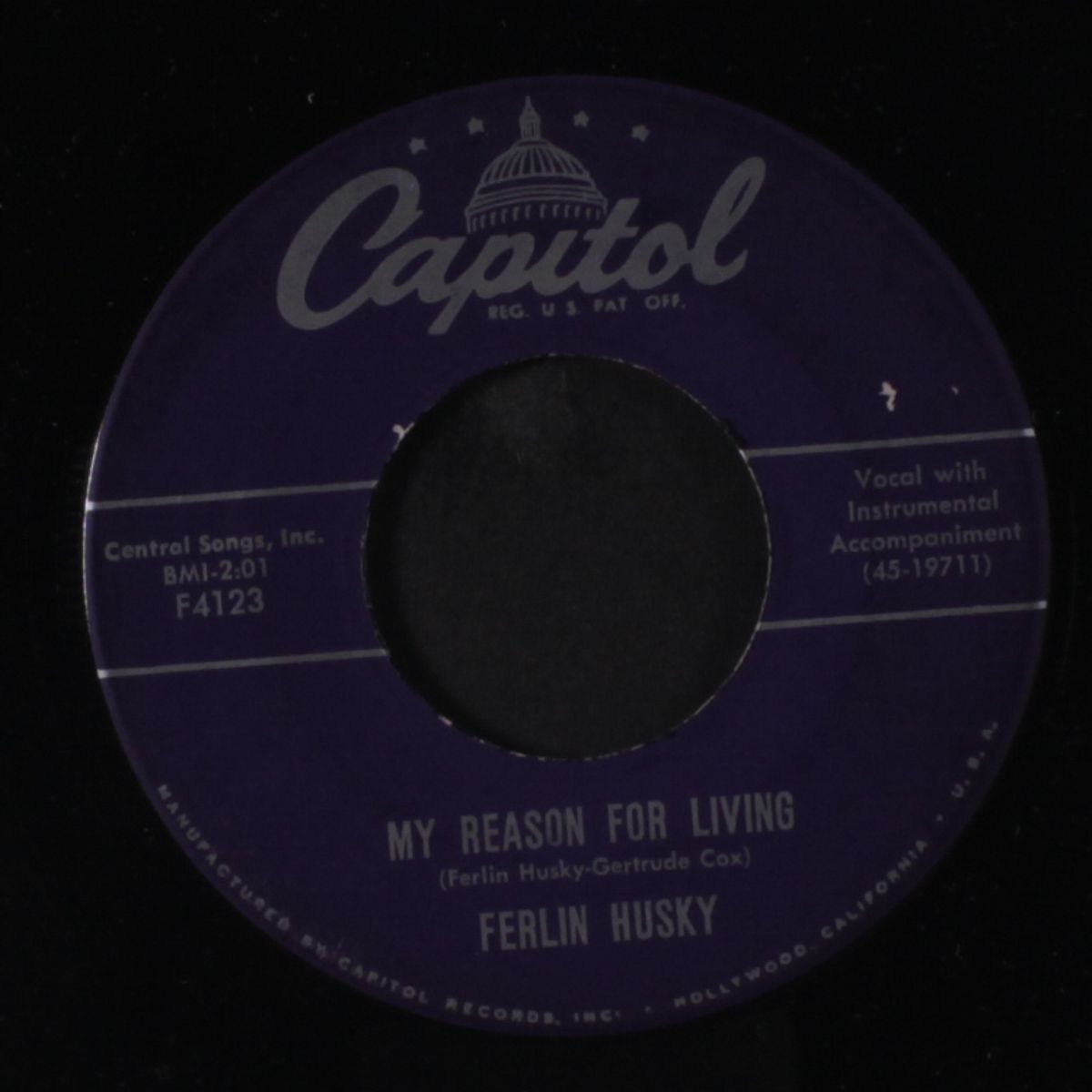 my reason for living / wrong by FERLIN HUSKY
