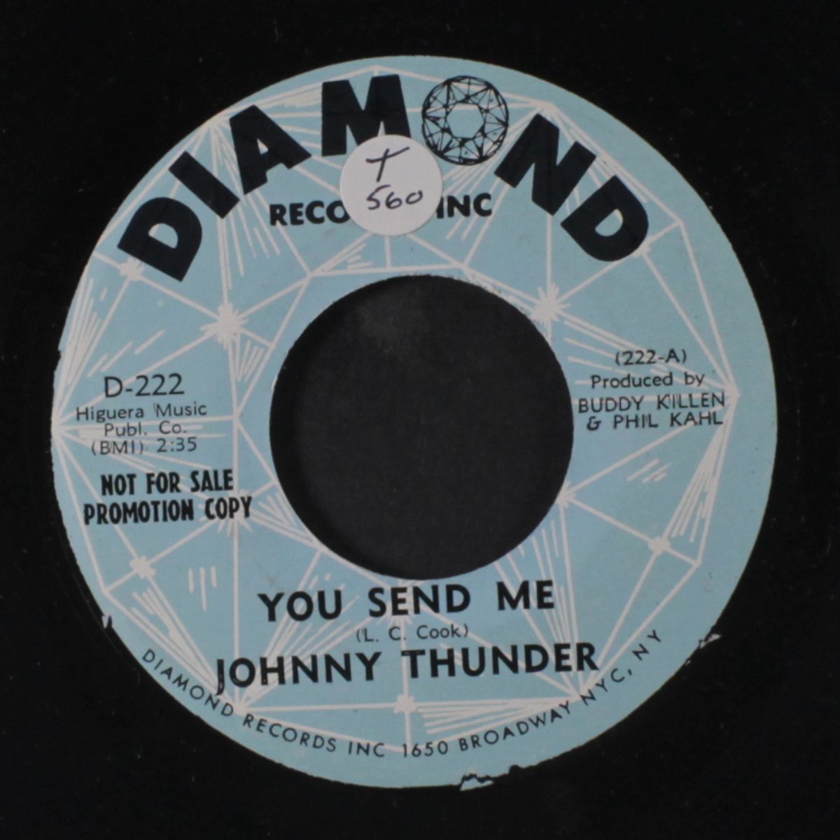 you send me / am i right or am i wrong by JOHNNY THUNDER