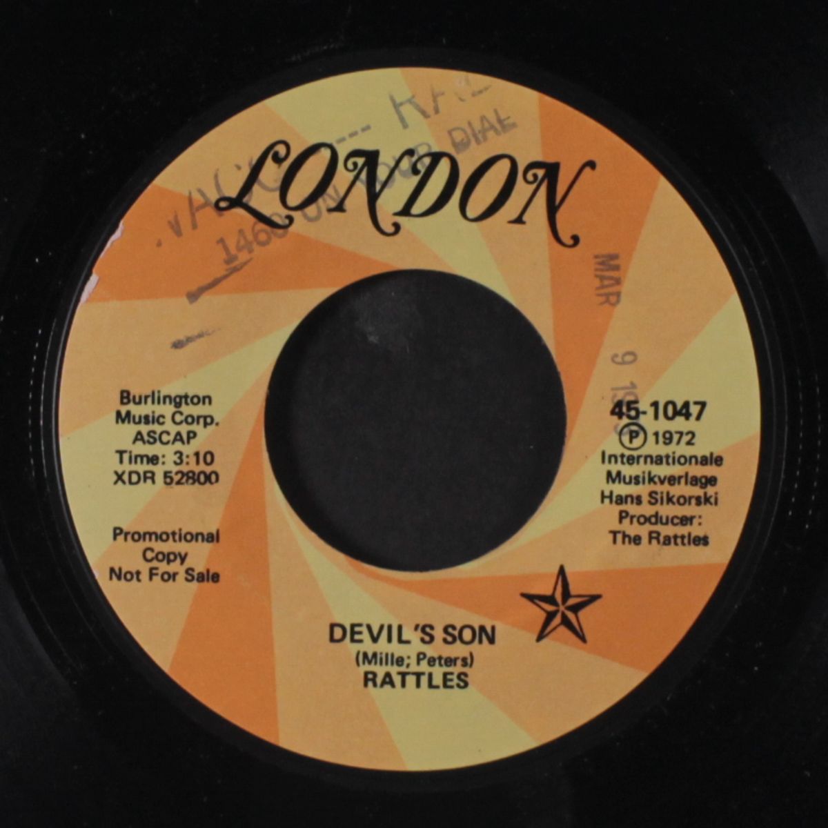 devils son / what do i care by RATTLES