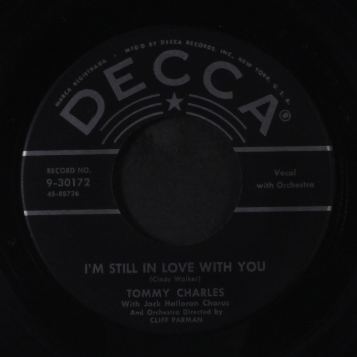 i'm glad, so glad / i'm still in love with you by TOMMY CHARLES