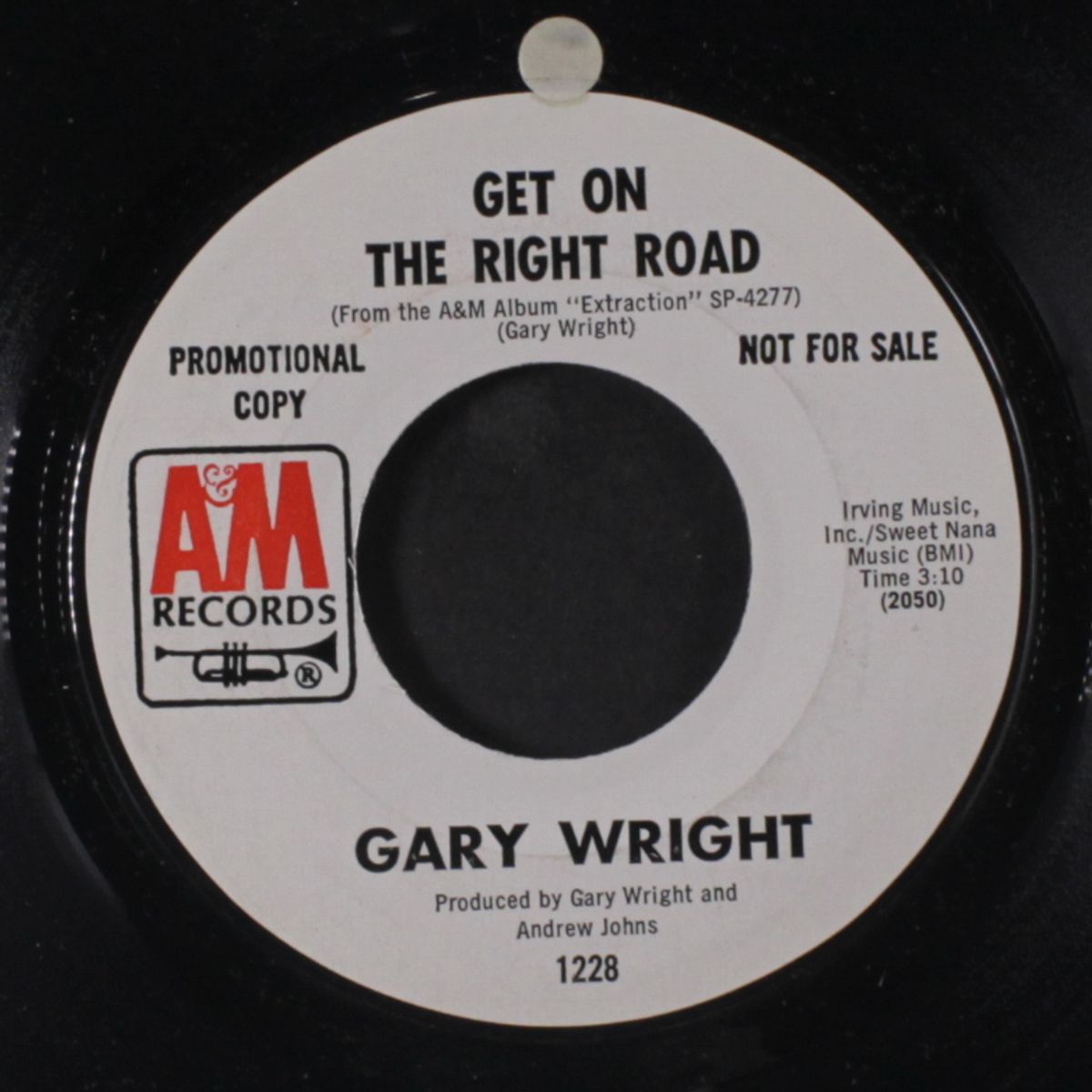 get on the right road / over you now by GARY WRIGHT