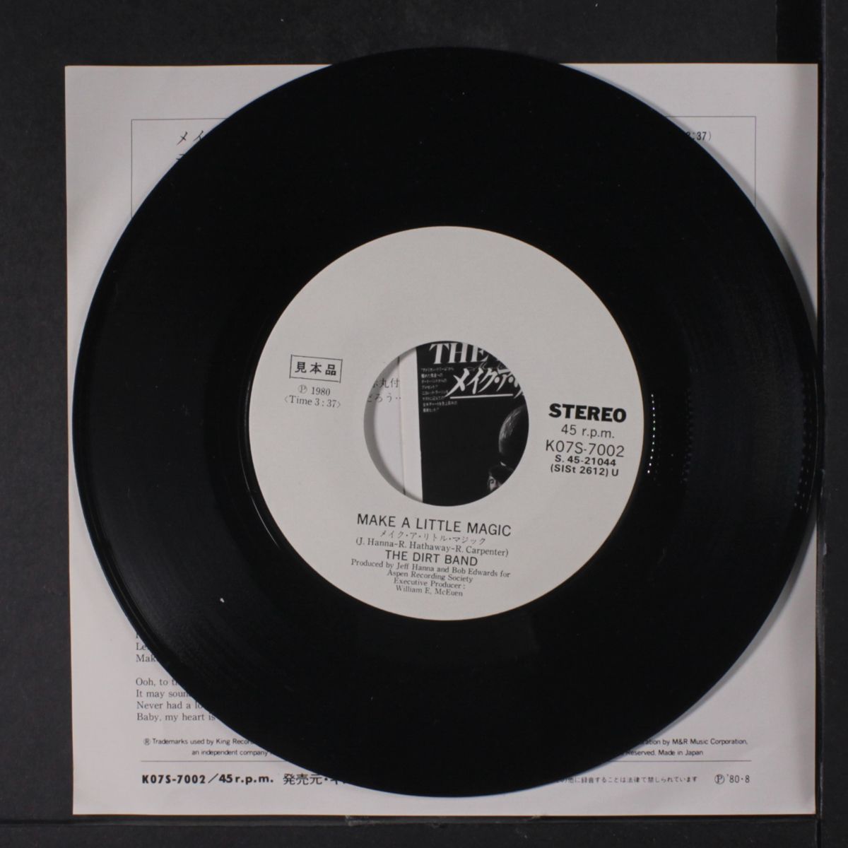 make a little magic / take me back by DIRT BAND