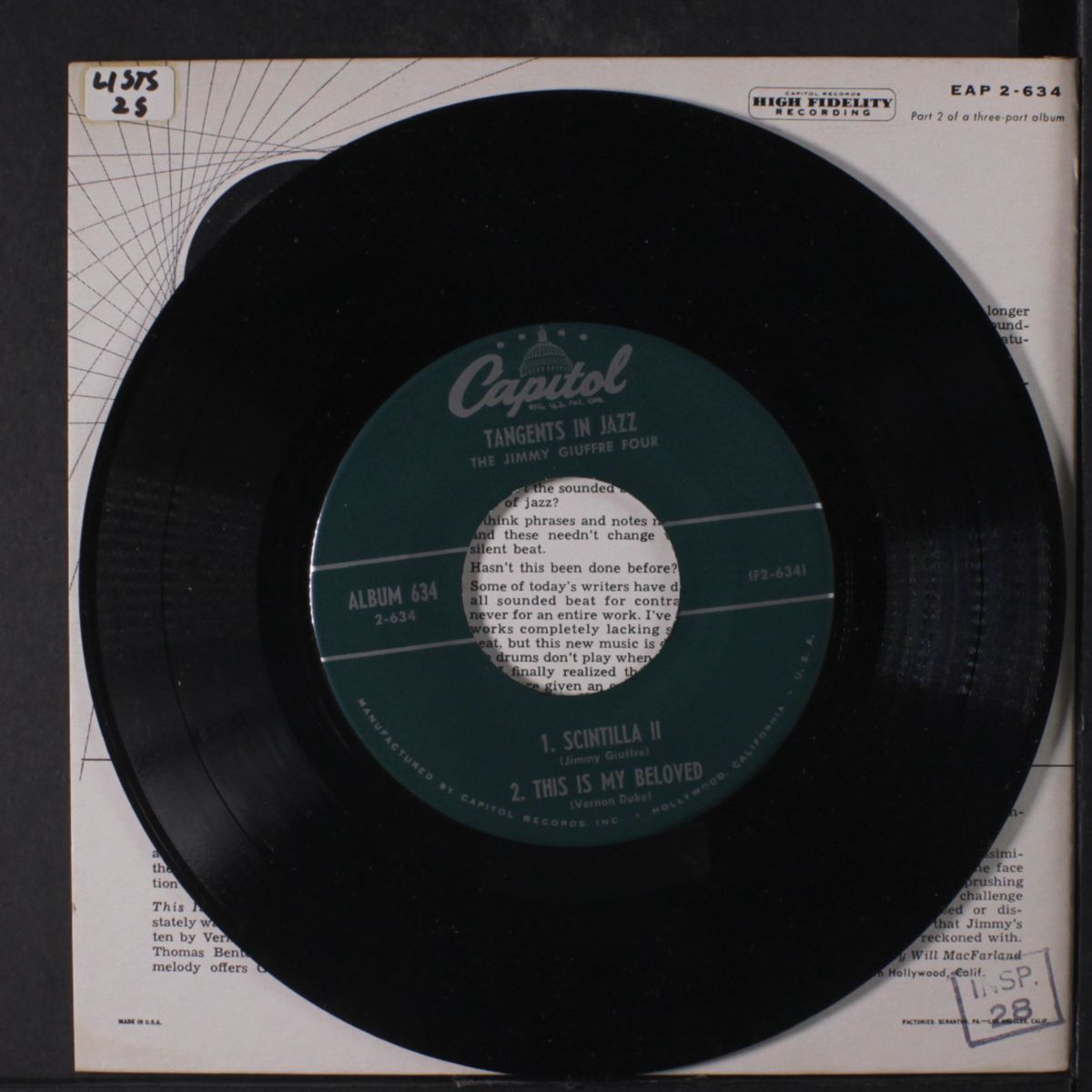 tangents in jazz part 2 by JIMMY GIUFFRE