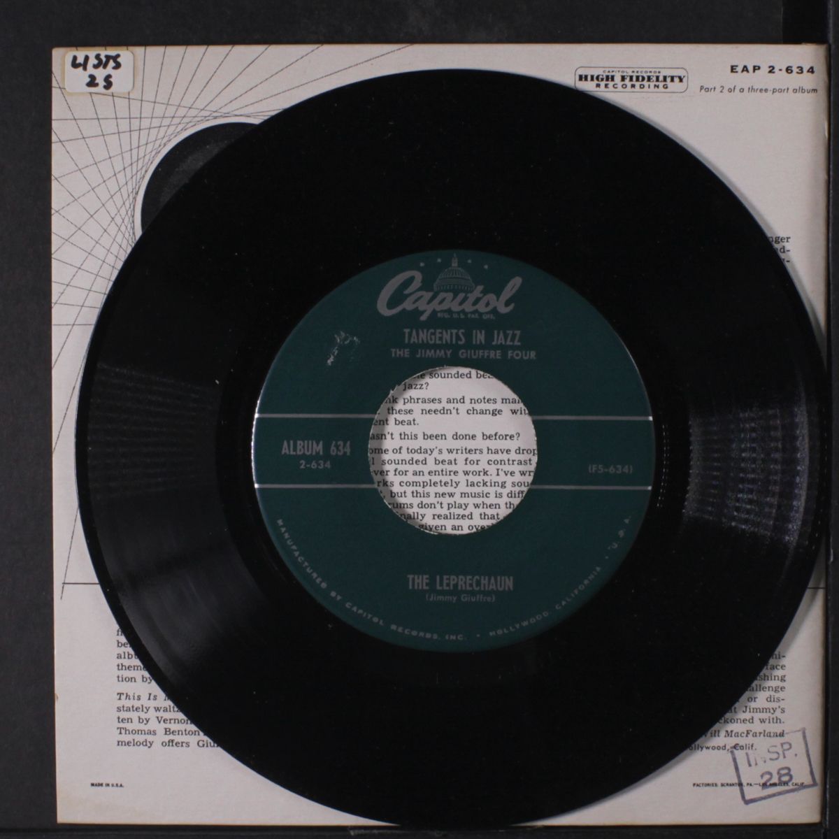 tangents in jazz part 2 by JIMMY GIUFFRE