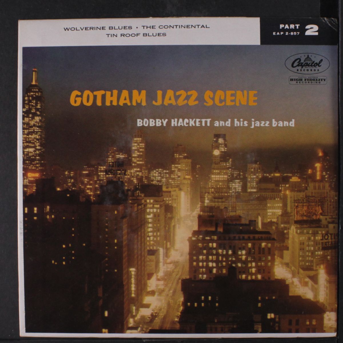 gotham jazz scene part 2 by BOBBY HACKETT