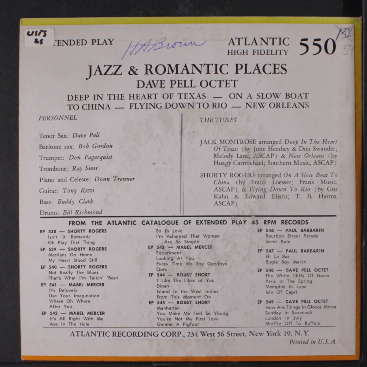 jazz & romantic places by DAVE PELL