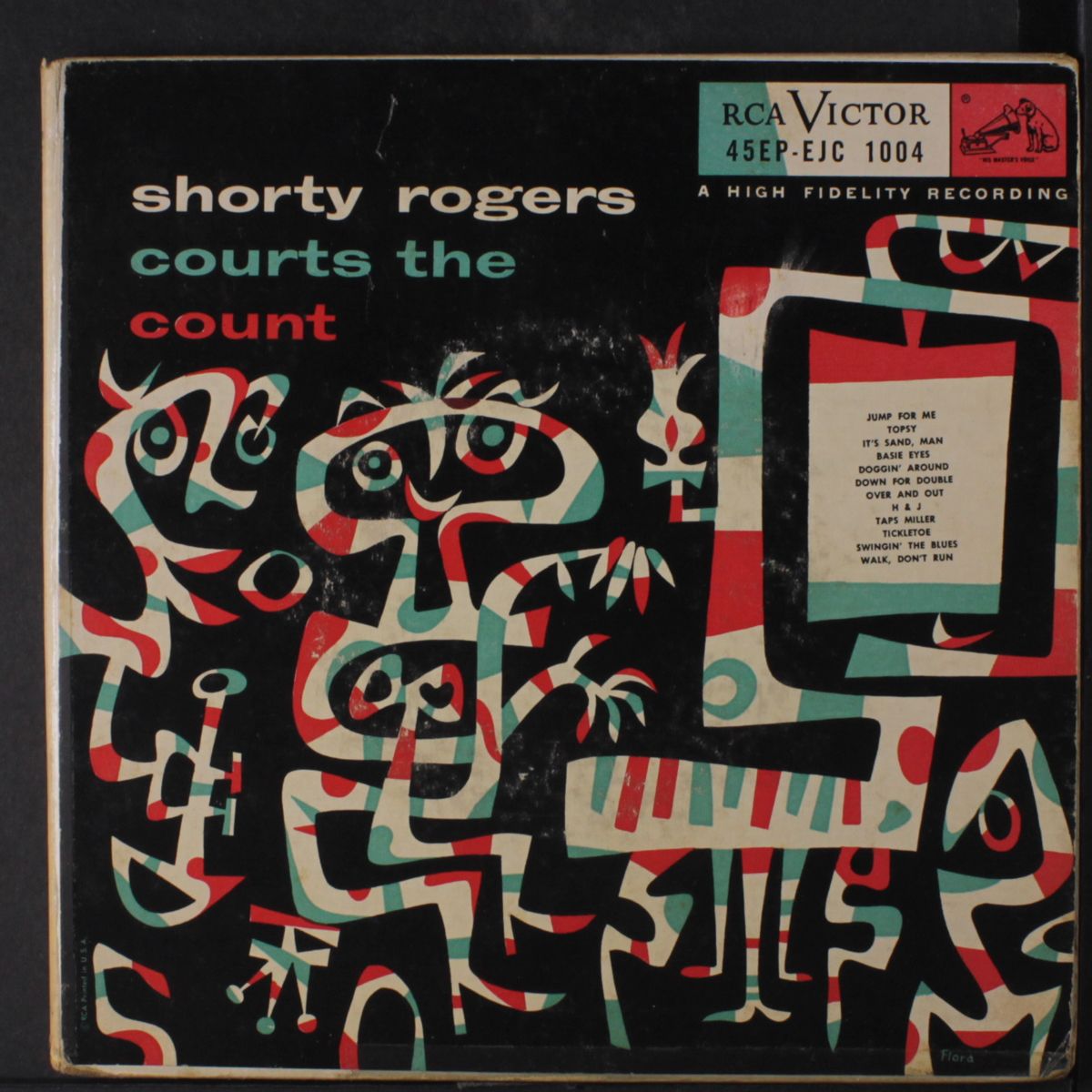 courts the count by SHORTY ROGERS