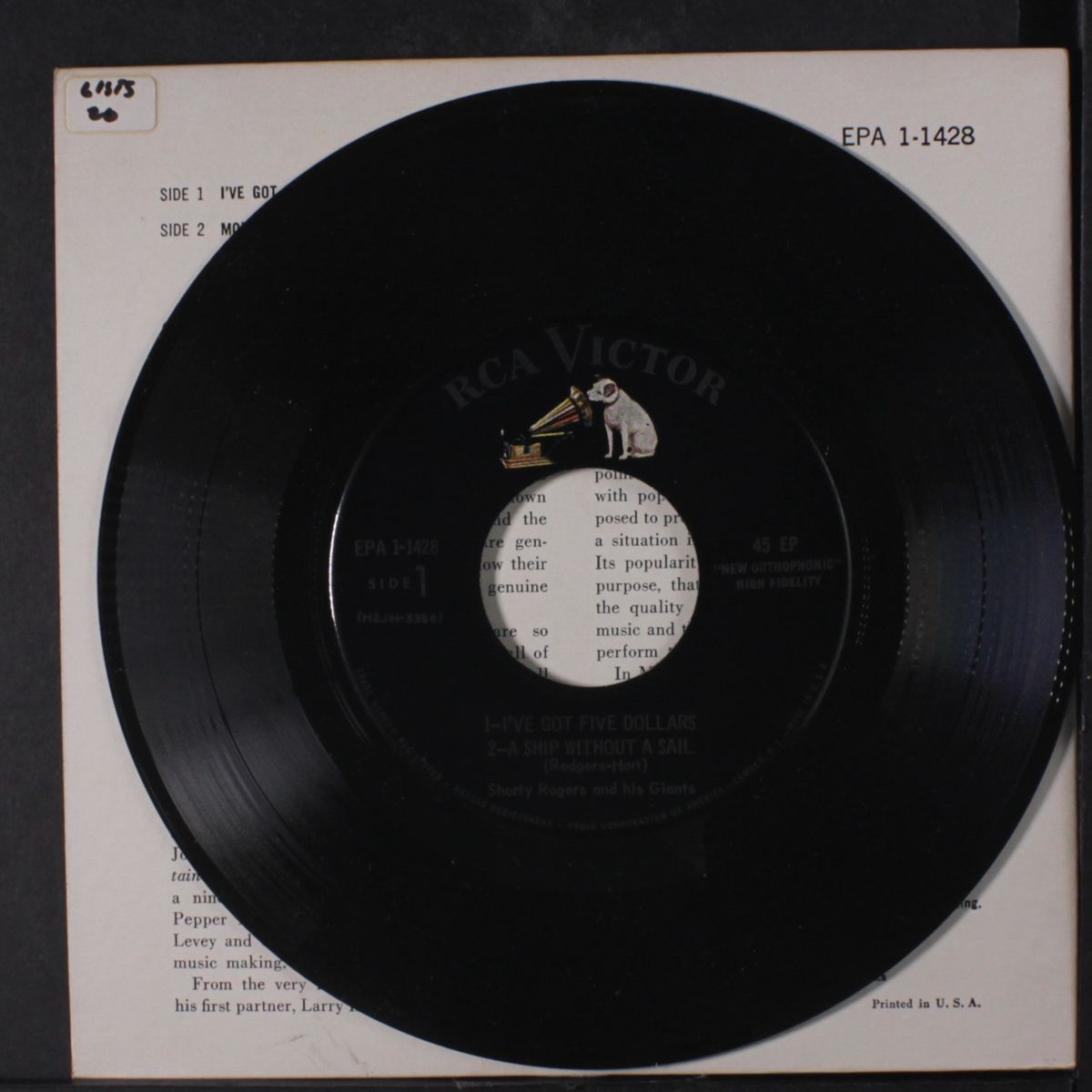 plays richard rogers vol 1 by SHORTY ROGERS