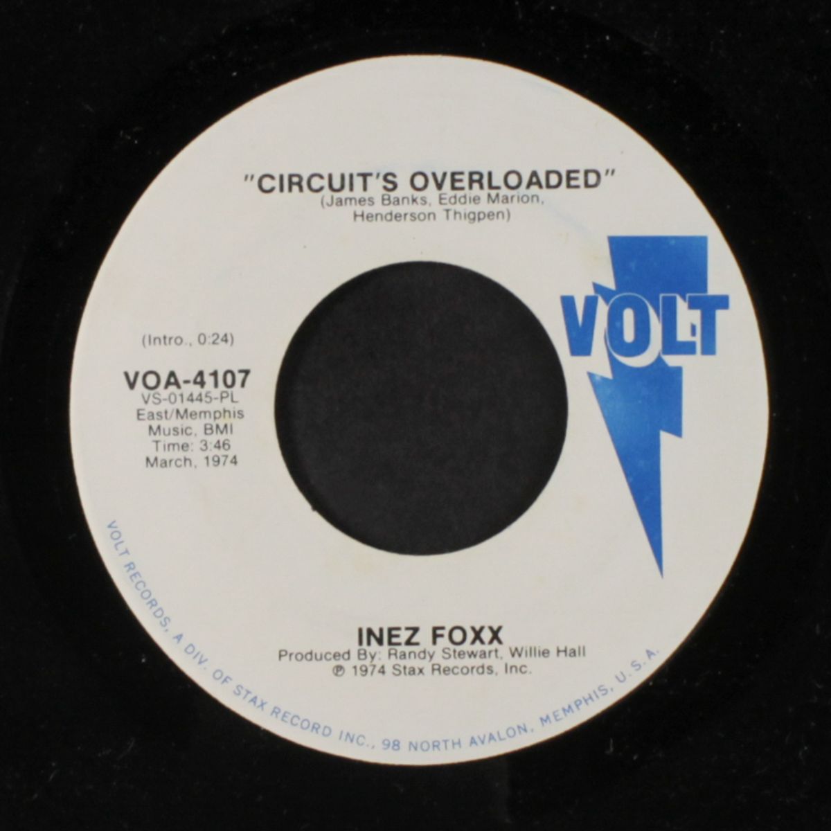 circuits overloaded by INEZ FOXX