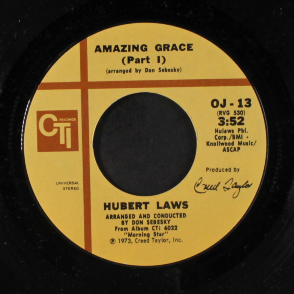 amazing grace / part 2 by HUBERT LAWS