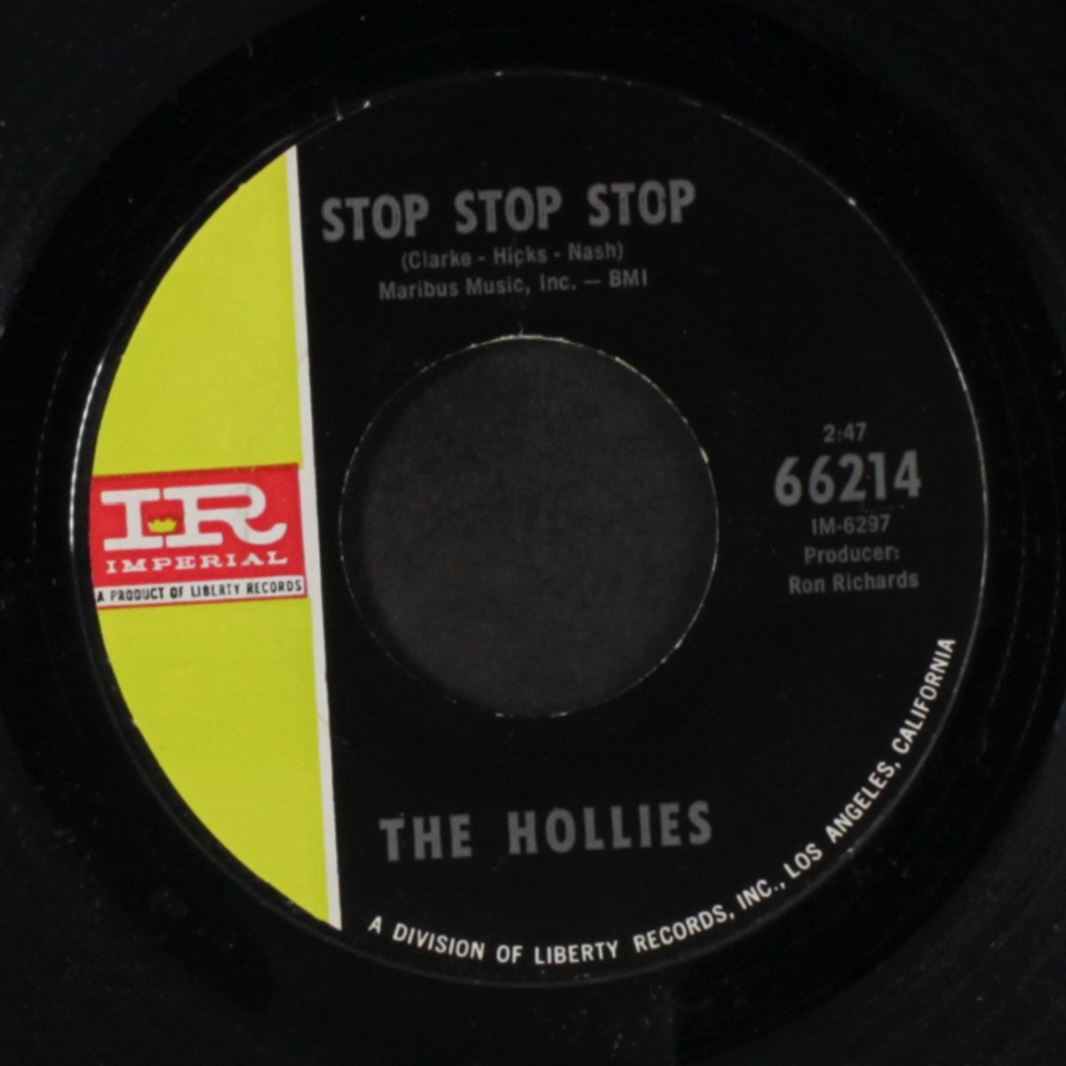 stop stop stop / it's you by HOLLIES