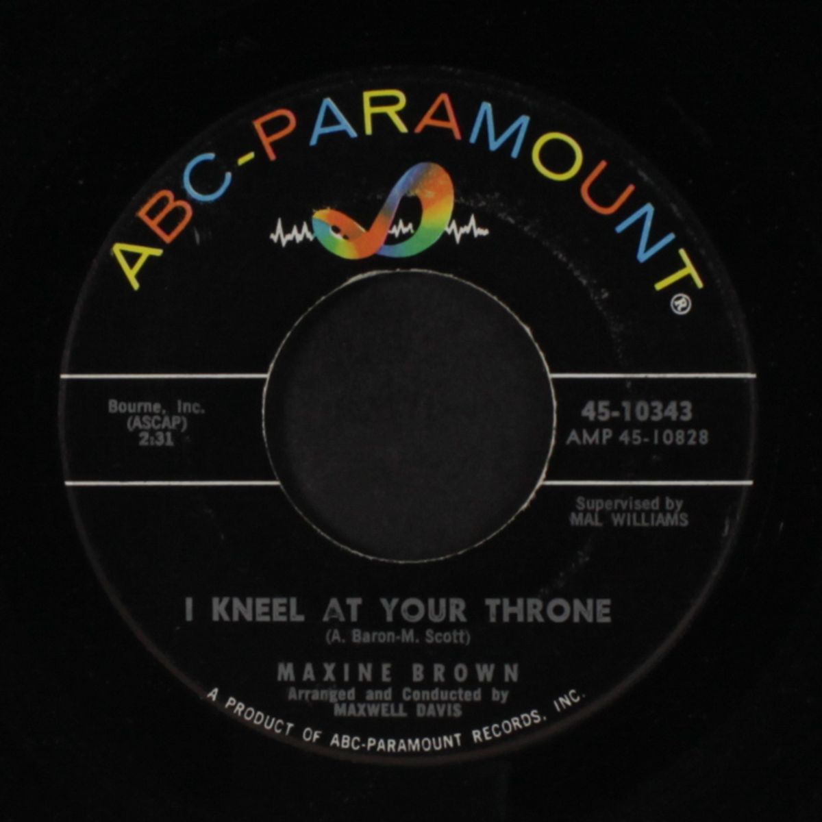 if i knew then / i kneel at your throne by MAXINE BROWN