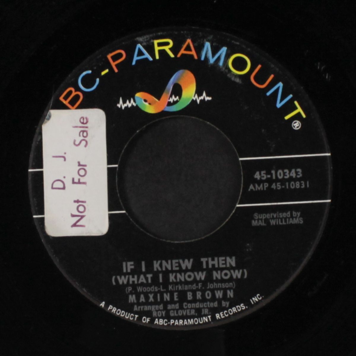 if i knew then / i kneel at your throne by MAXINE BROWN