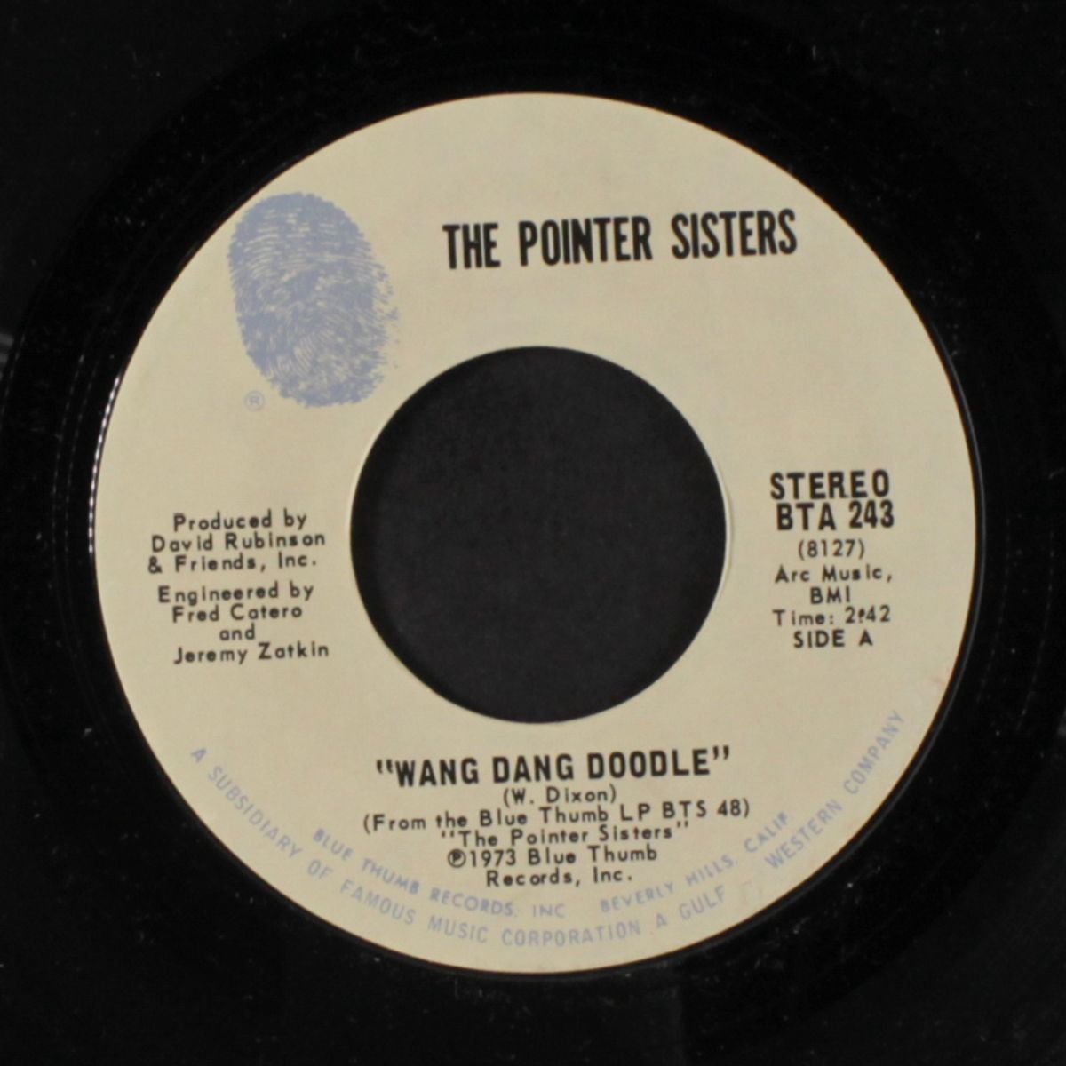 wang dang doodle / cloudburst by POINTER SISTERS