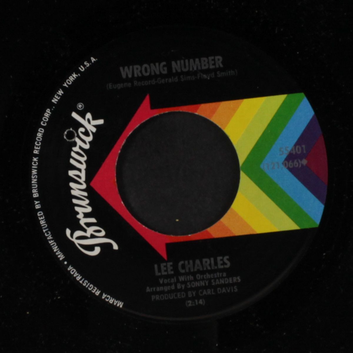 i'll never ever love again / wrong number by LEE CHARLES