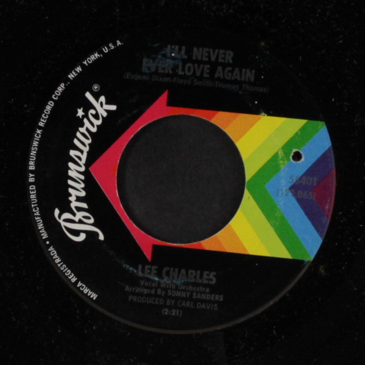i'll never ever love again / wrong number by LEE CHARLES