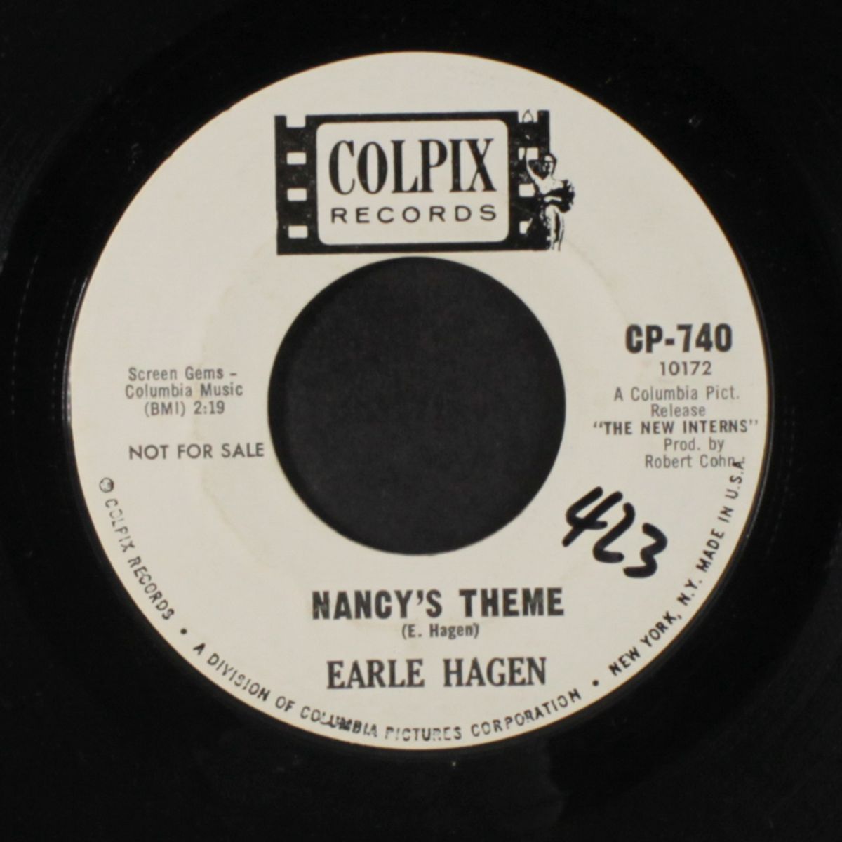 new interns watusi / nancy's theme by EARLE HAGEN