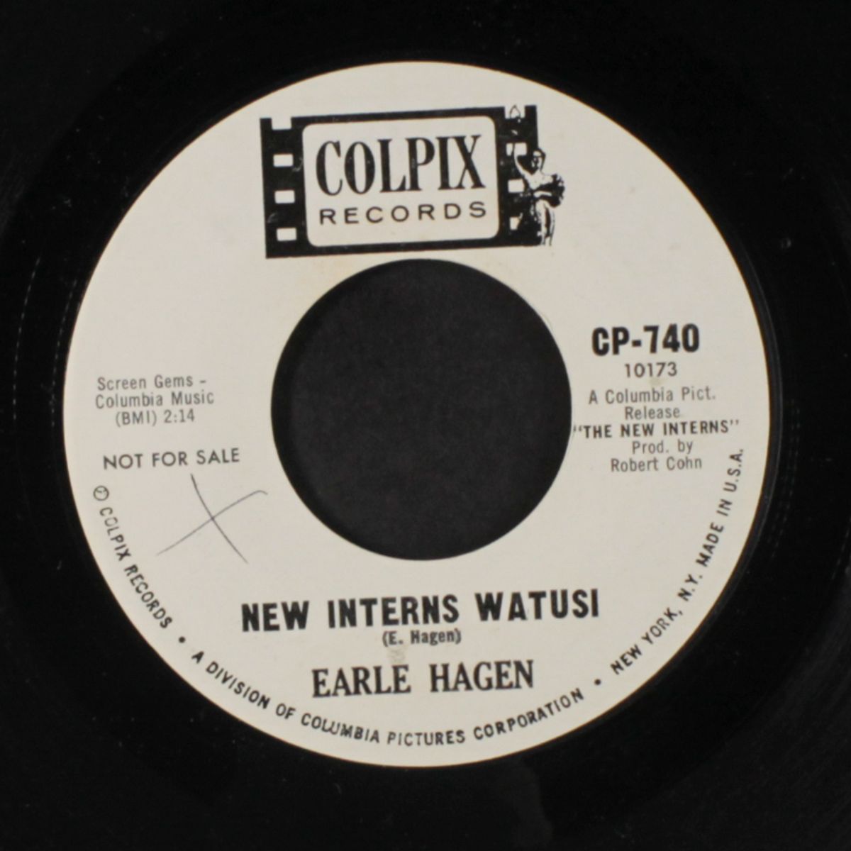 new interns watusi / nancy's theme by EARLE HAGEN