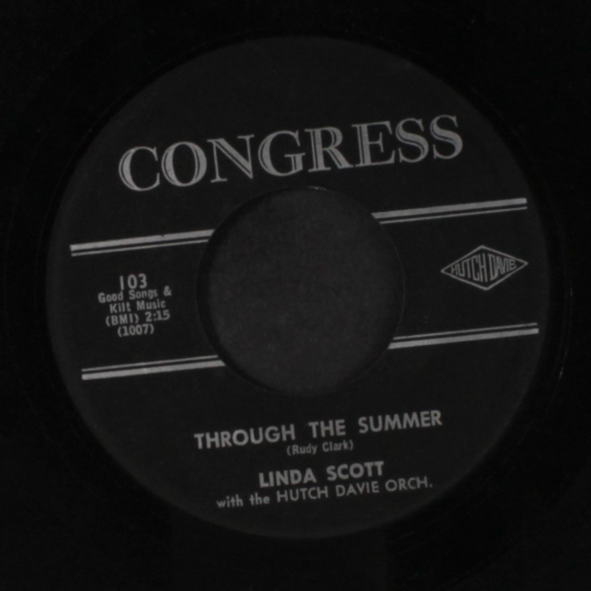 never in a million years / through the summer by LINDA SCOTT