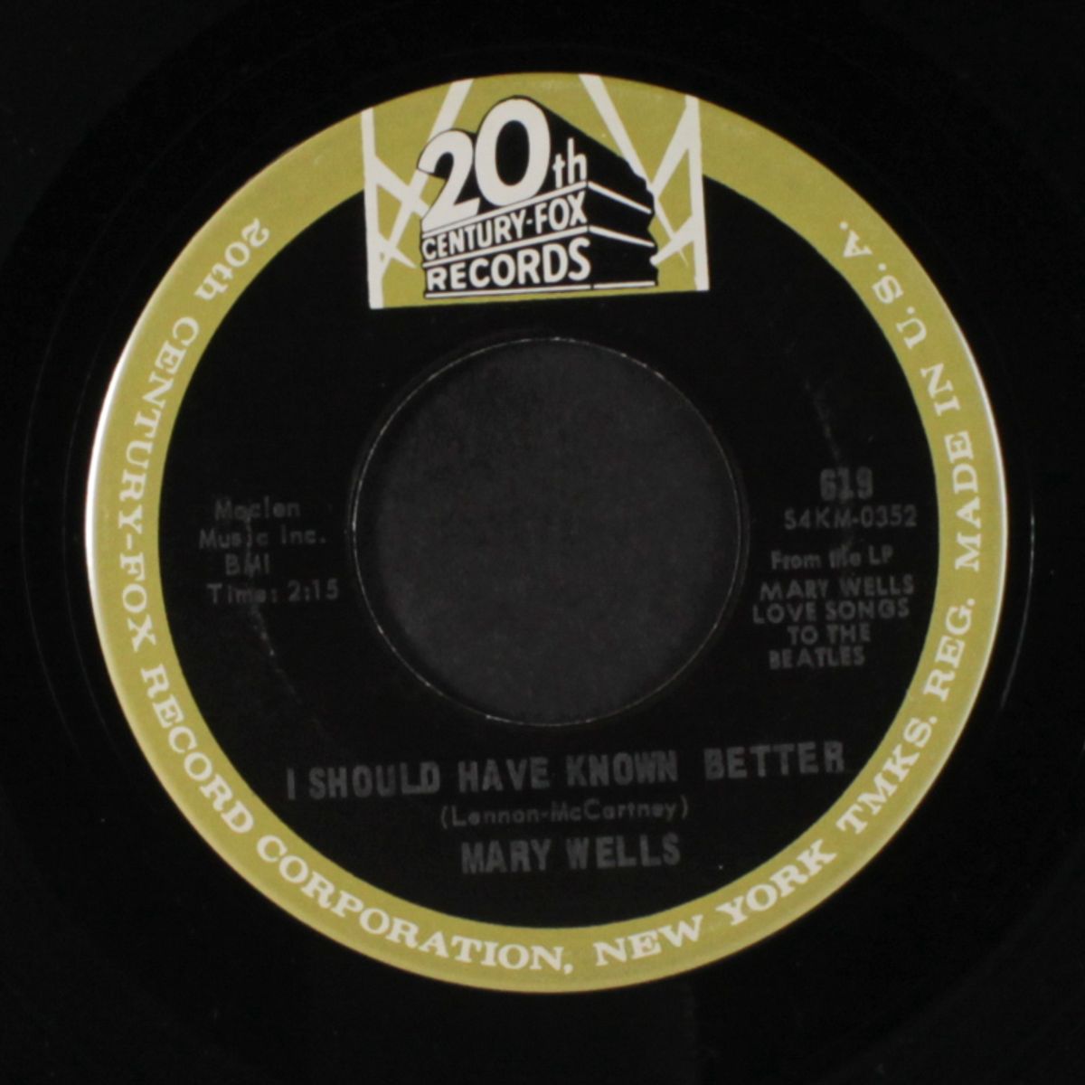 please please me / i should have known better by MARY WELLS