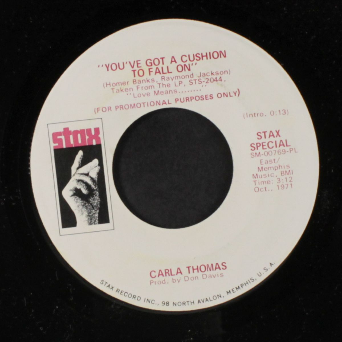 you've got a cushion to fall on / didn't we by CARLA THOMAS