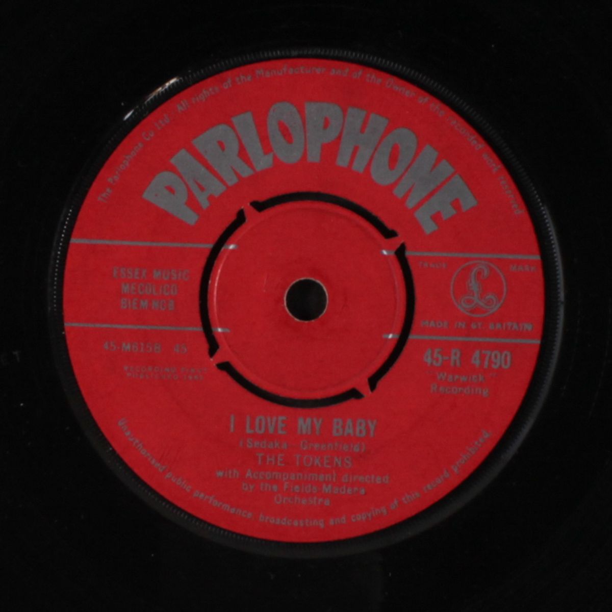 tonight i fell in love / i love my baby by TOKENS
