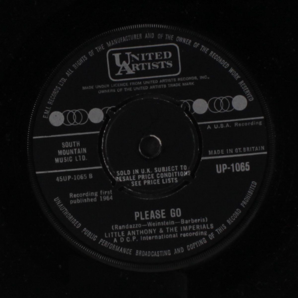 i'm on the outside looking in by LITTLE ANTHONY & IMPERIALS