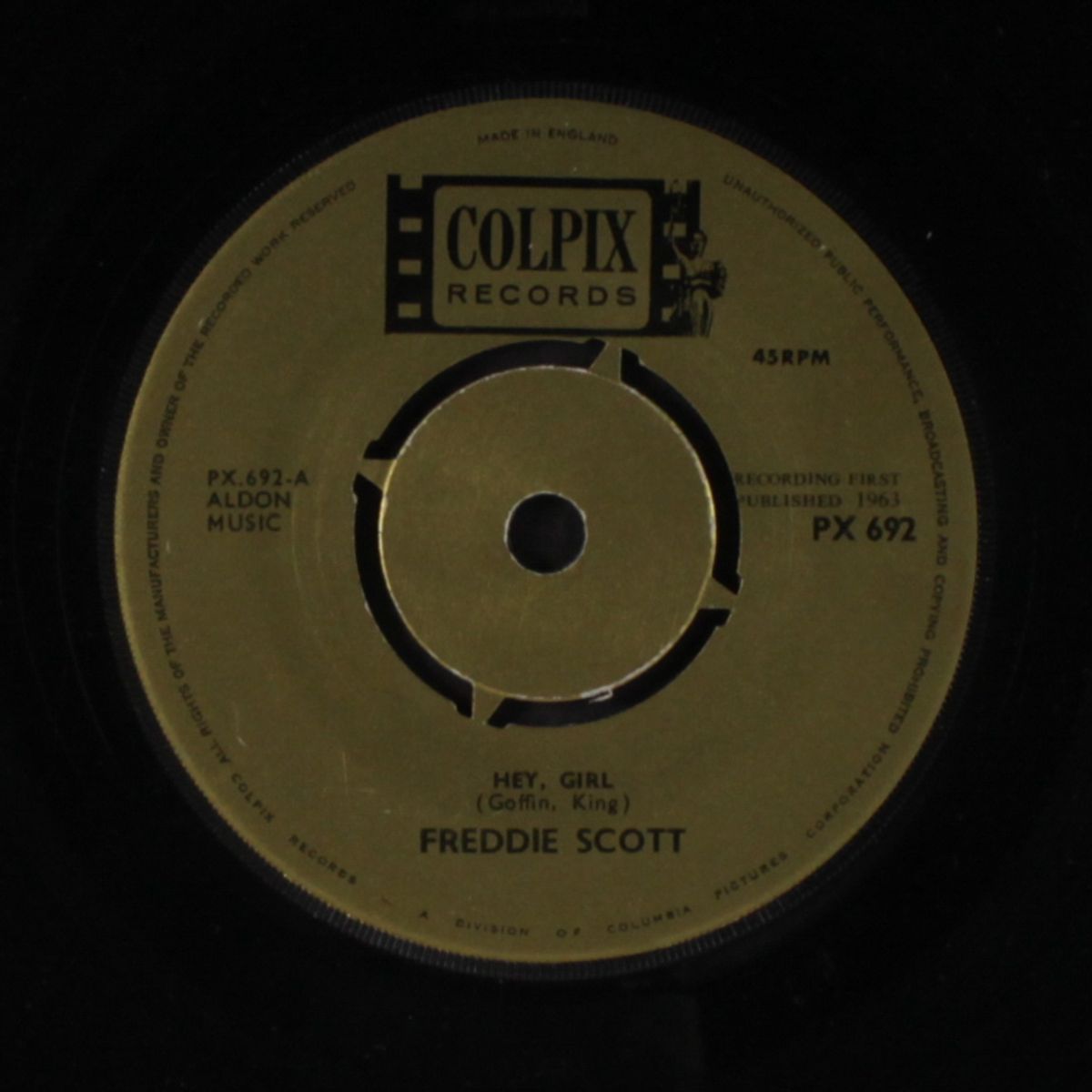 hey, girl / the slide by FREDDIE SCOTT