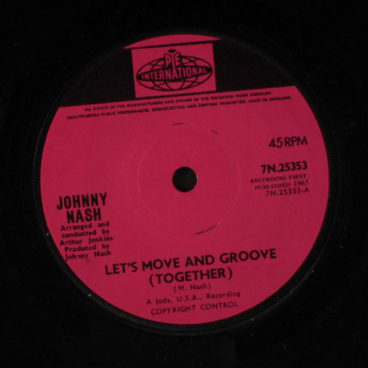 let's move and groove (together) / understanding by JOHNNY NASH