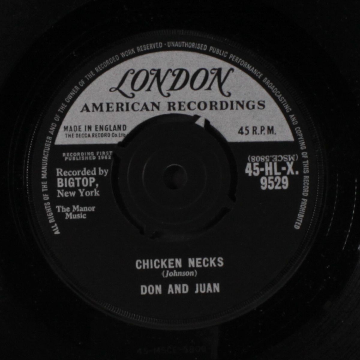what's your name / chicken necks by DON & JUAN