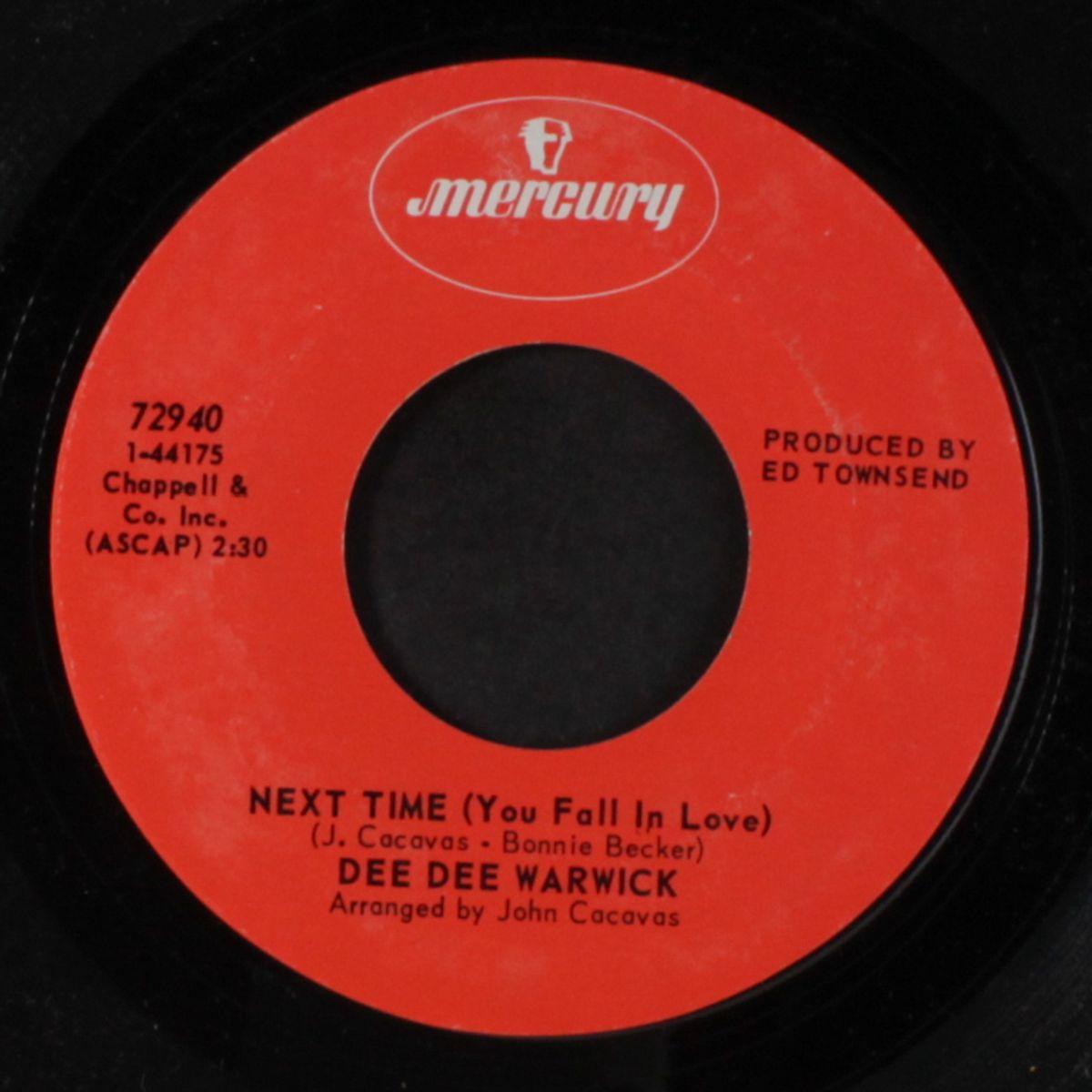 next time / ring of bright water by DEE DEE WARWICK