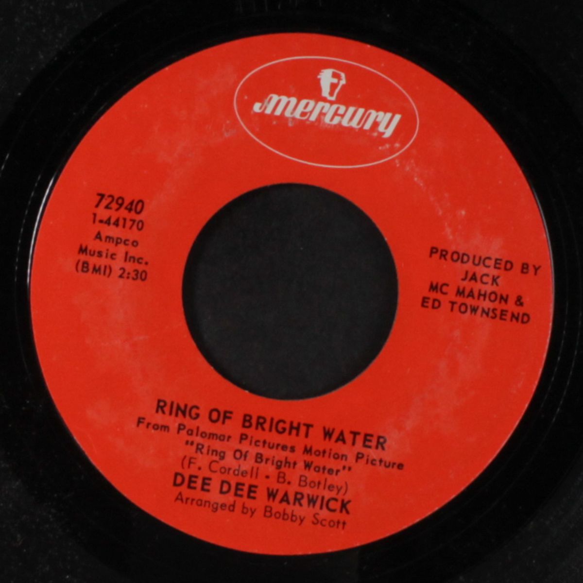 next time / ring of bright water by DEE DEE WARWICK