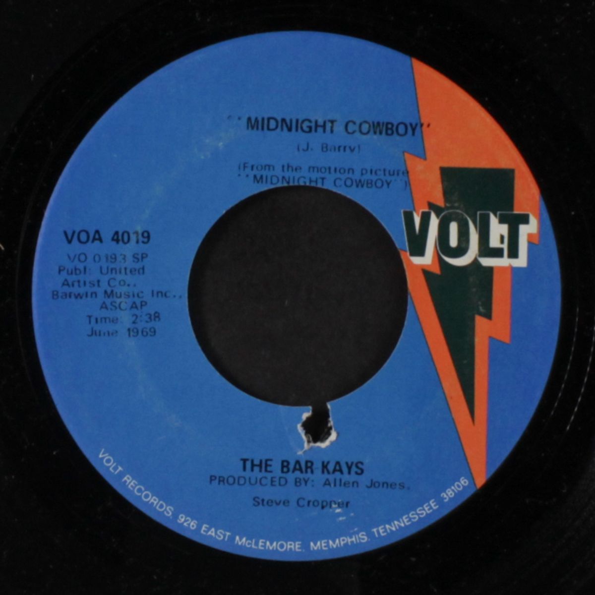 a.j. the house fly / midnight cowboy by BAR-KAYS