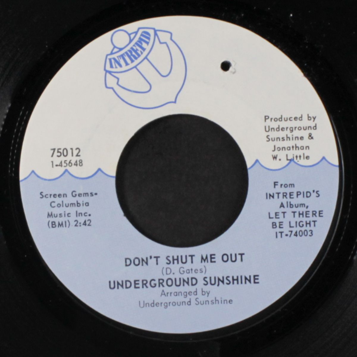 take me break me / don't shut me out by UNDERGROUND SUNSHINE