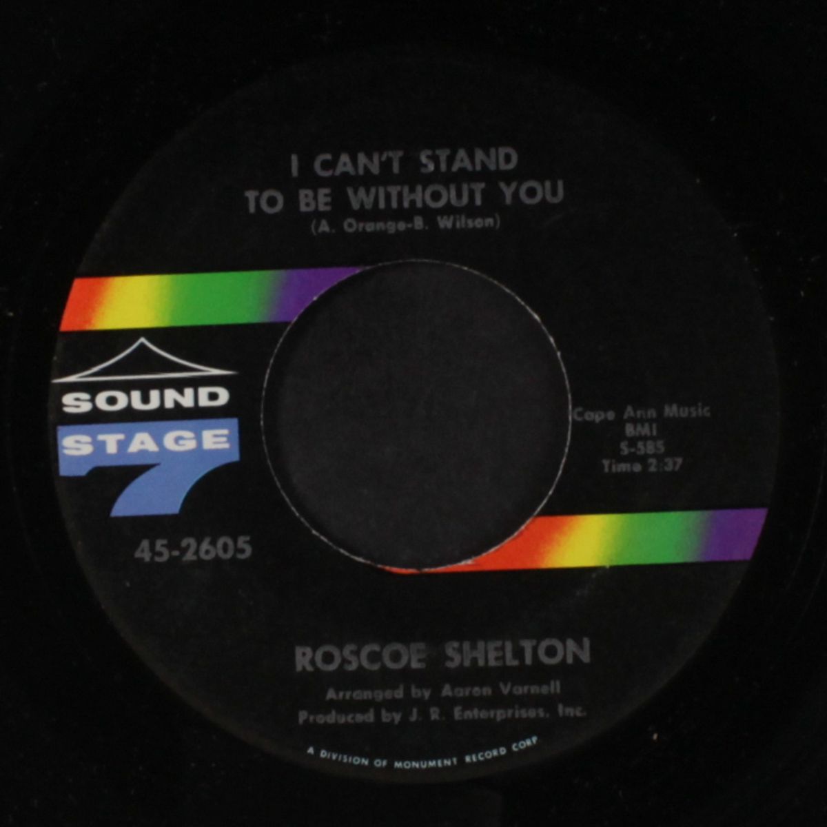 i can't stand to be without you by ROSCOE SHELTON
