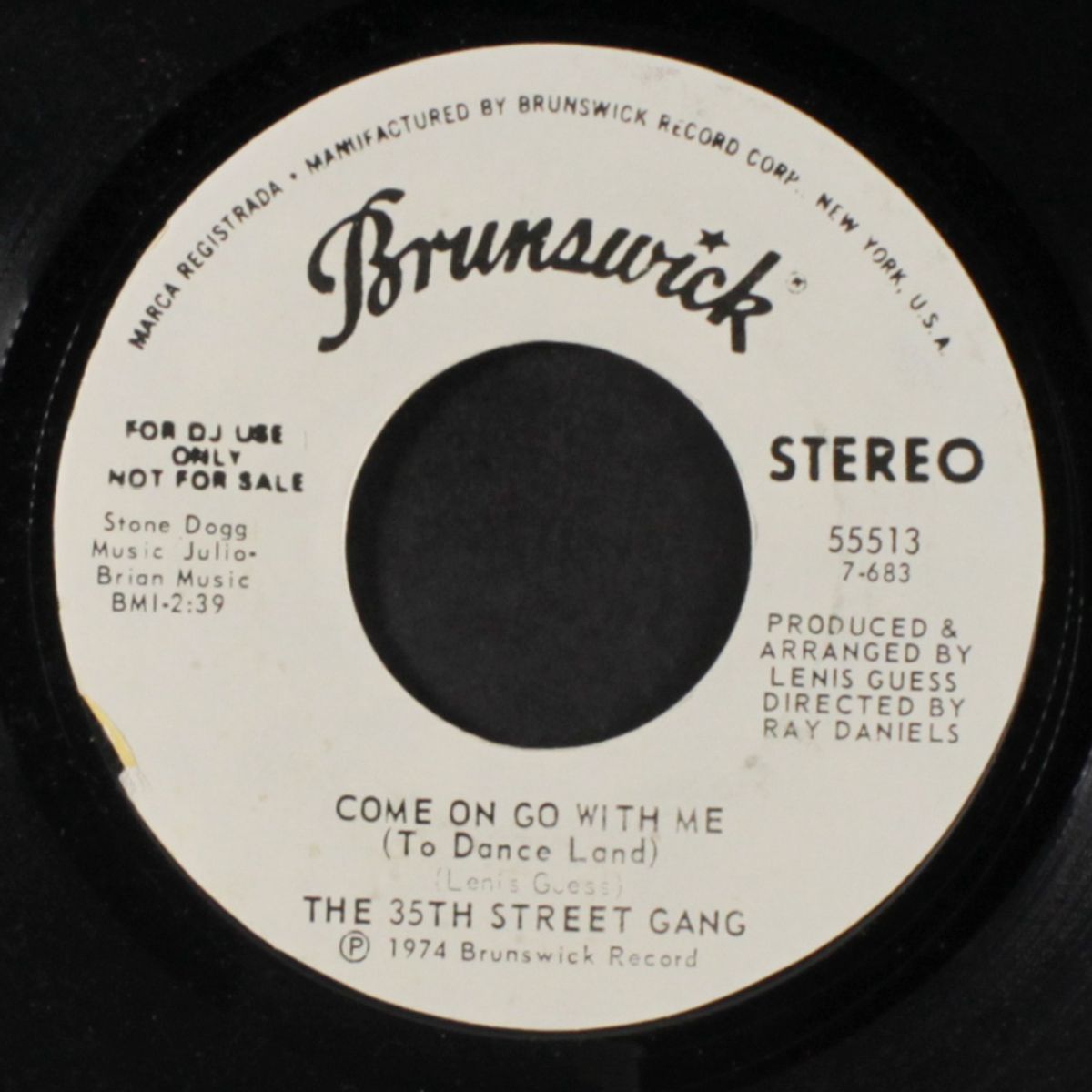 come on go with me / mono by 35TH STREET GANG