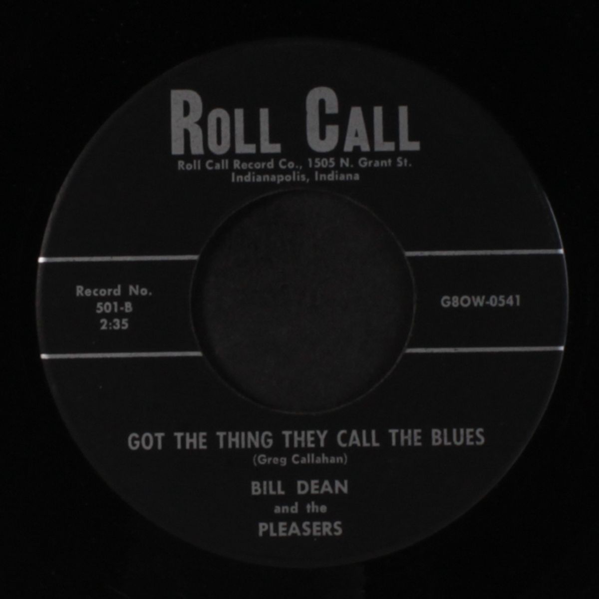 luscious / got the thing they call the blues by BILL DEAN