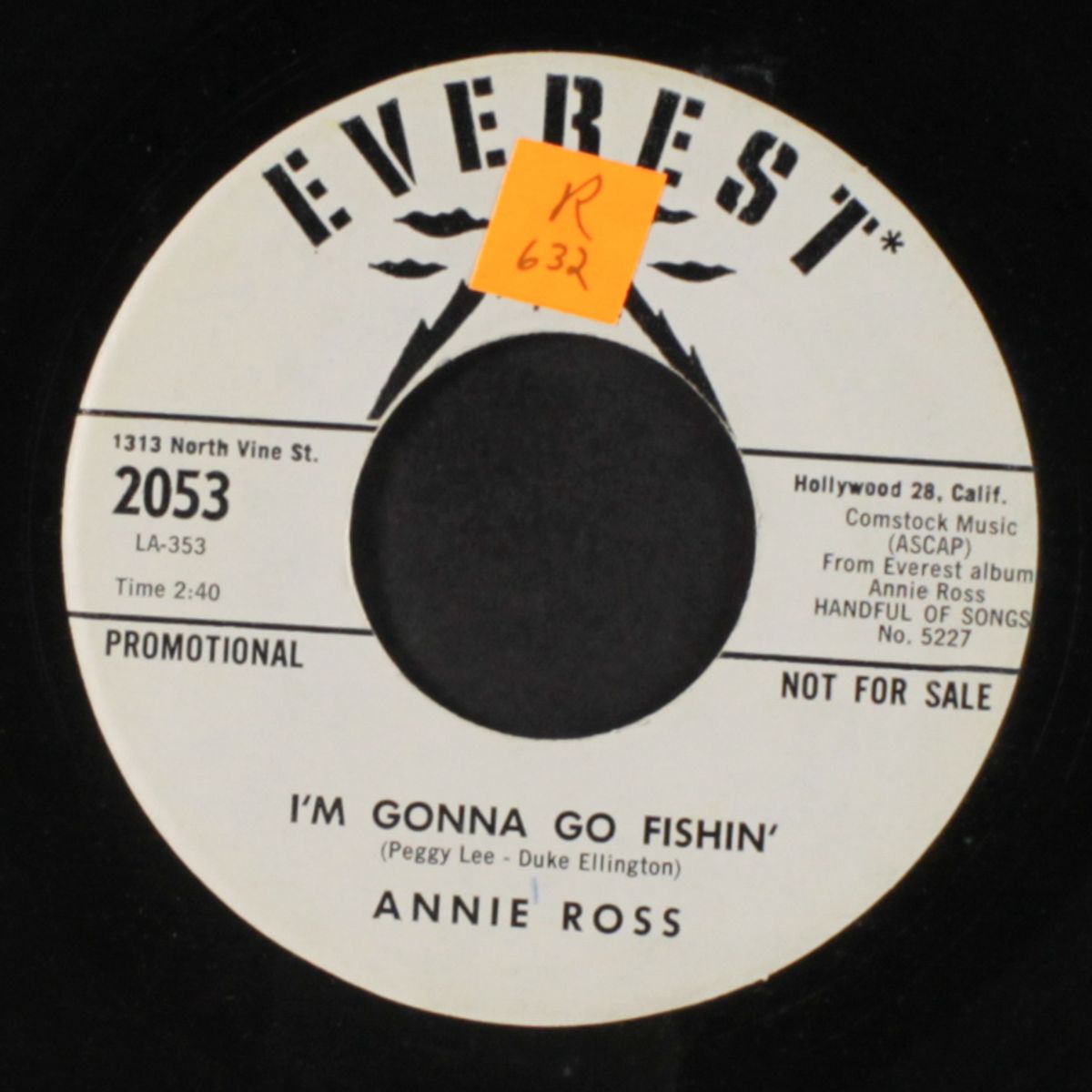 i'm gonna go fishin' / let me love you by ANNIE ROSS