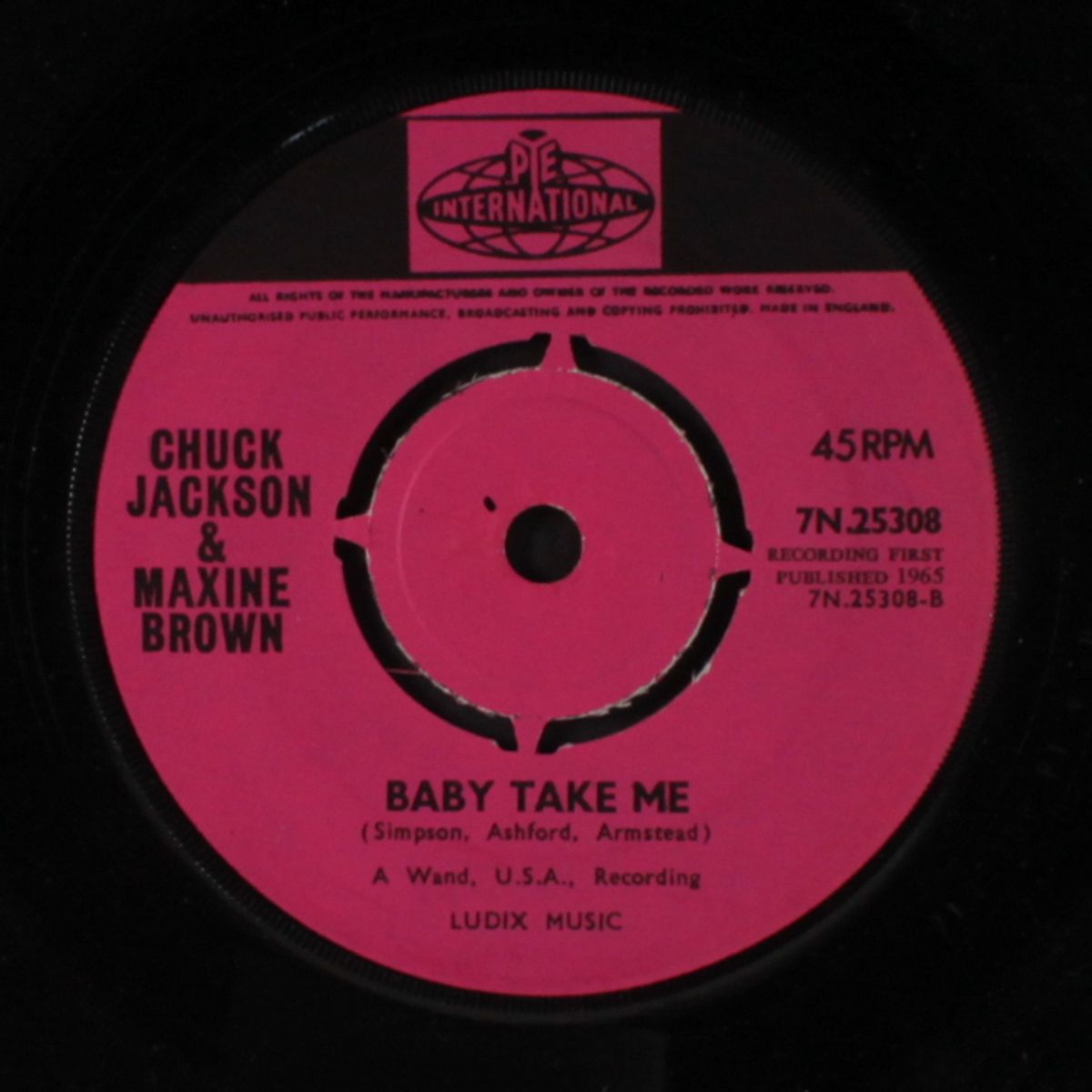 something you got / baby take me by CHUCK JACKSON / MAXINE BROWN