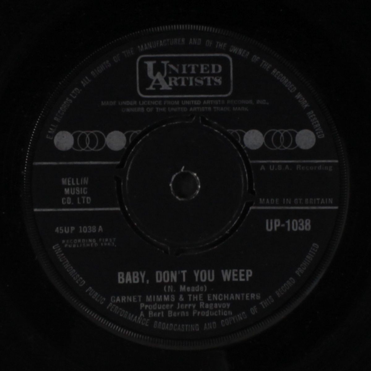 for your precious love / baby, don't you weep by GARNET MIMMS