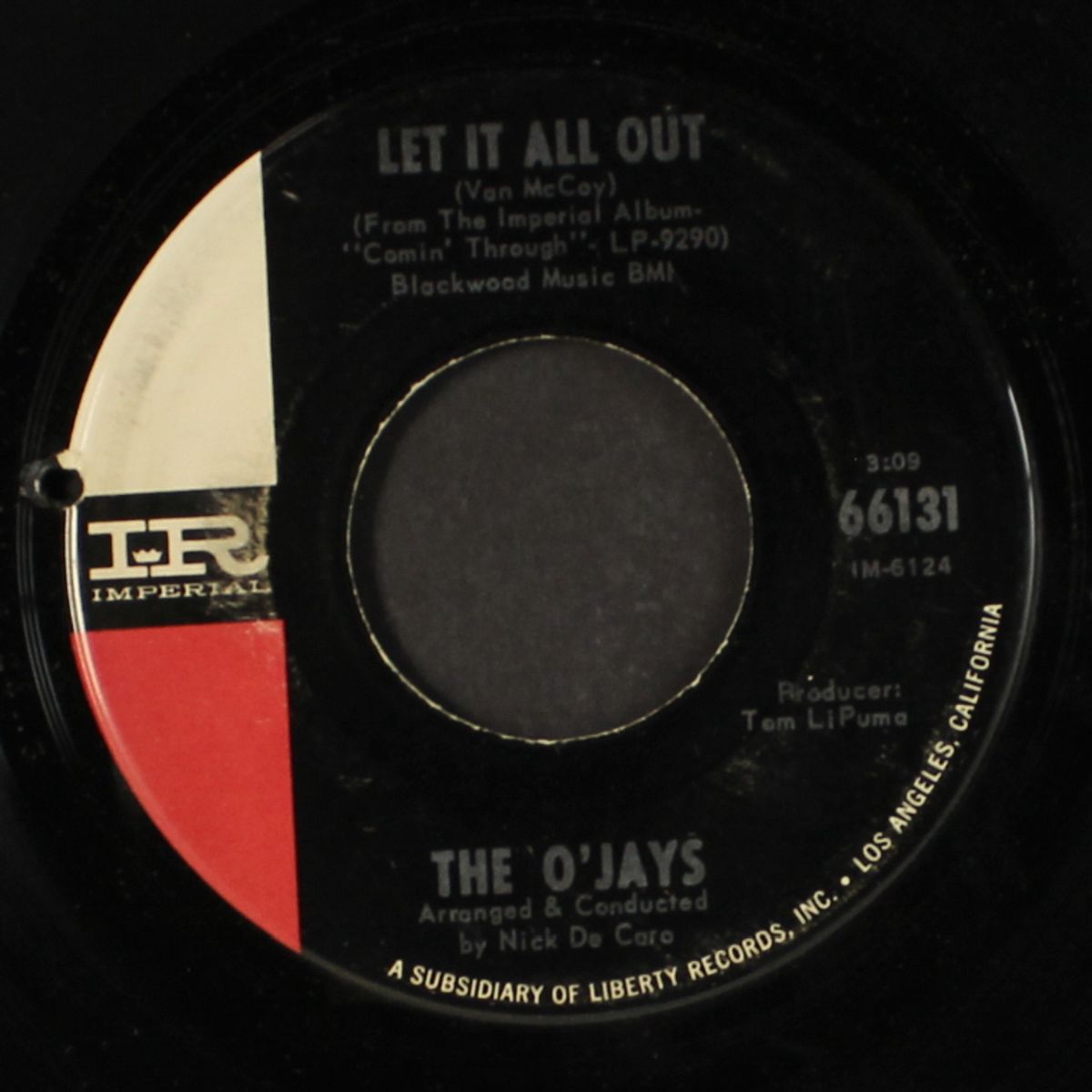 let it all out / you're the one by O'JAYS