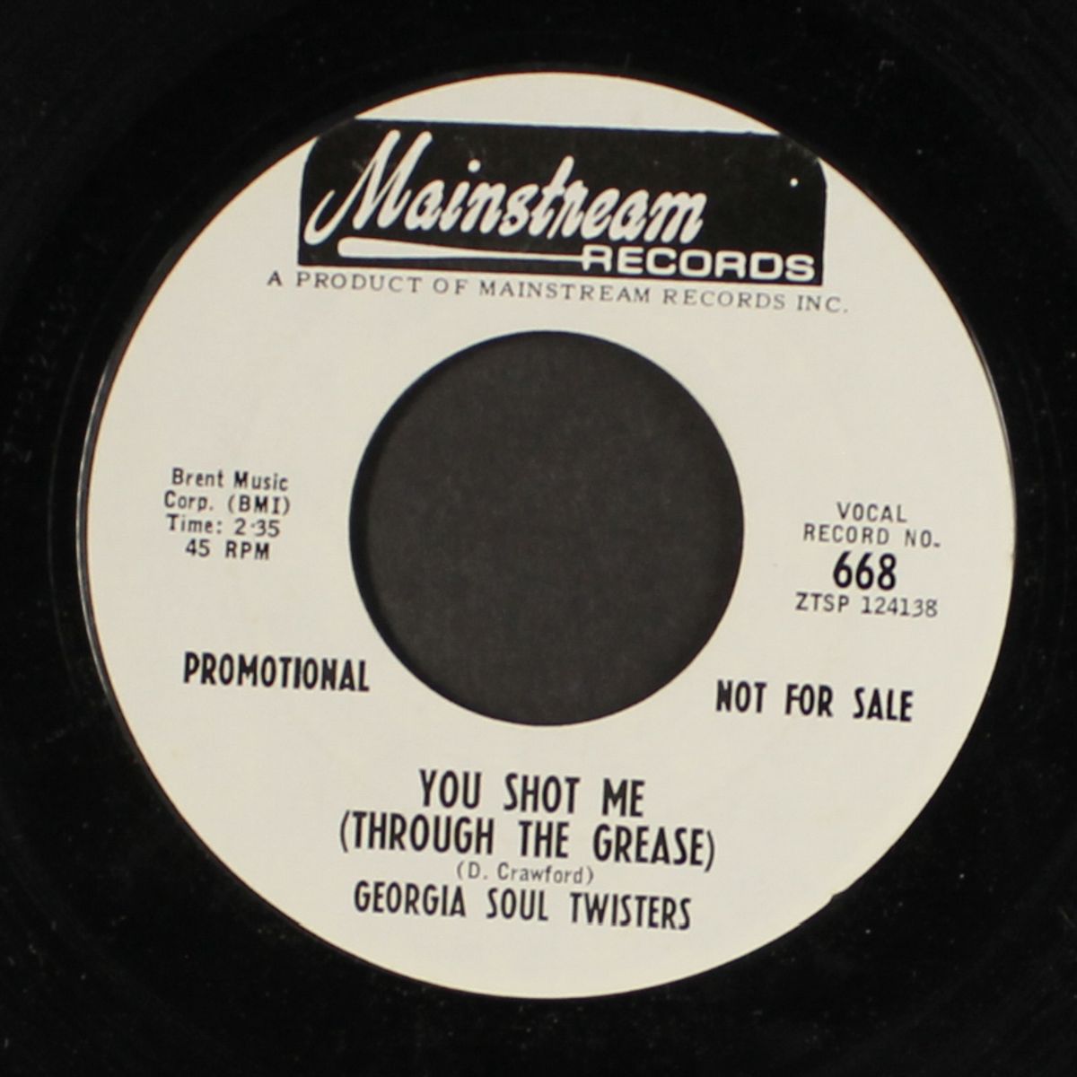 you shot me (through the grease / same) by GEORGIA SOUL TWISTERS