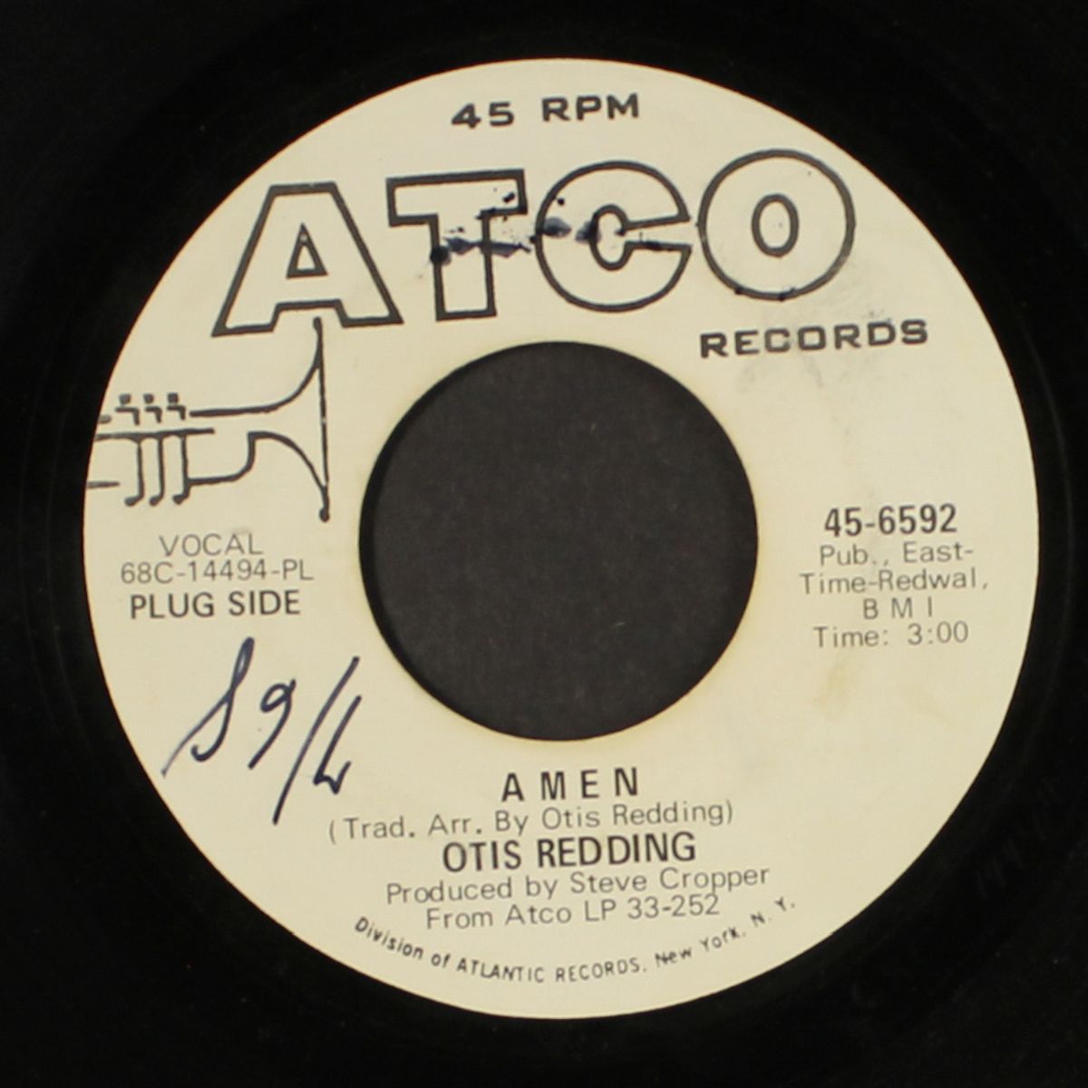 hard to handle / amen by OTIS REDDING