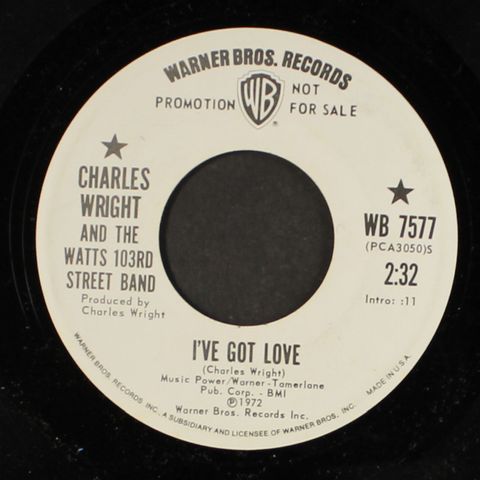 CHARLES WRIGHT & WATTS 103RD STREET BAND