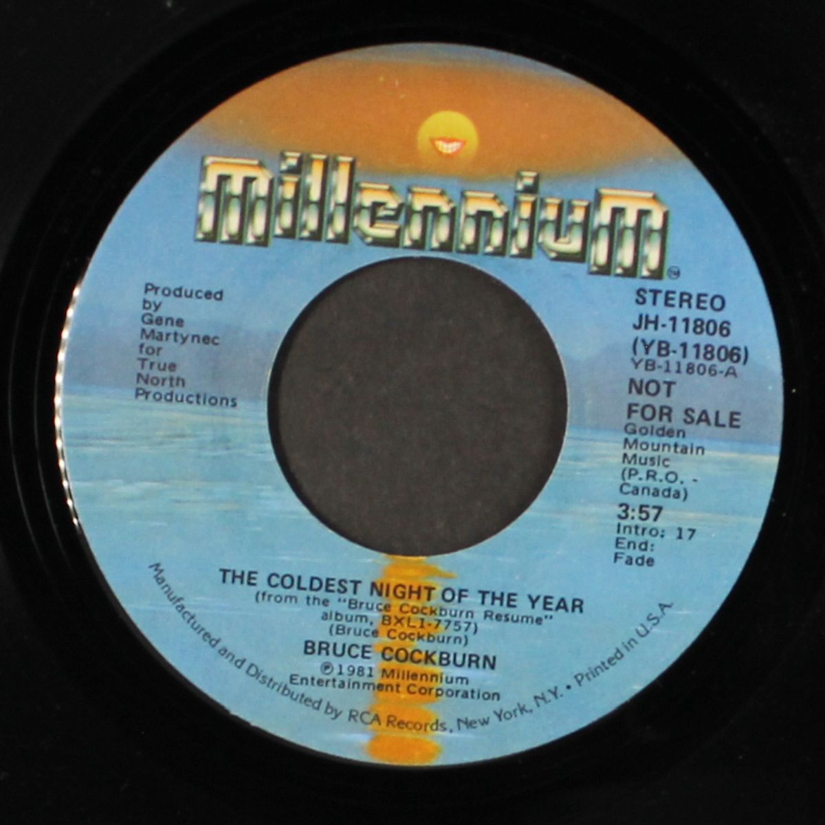the coldest night of the year/mono by BRUCE COCKBURN